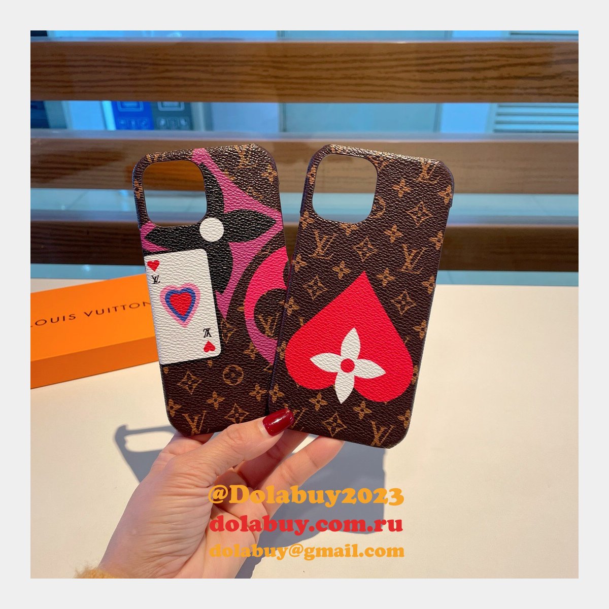 Custom Fake Louis Vuitton IPhone Cases