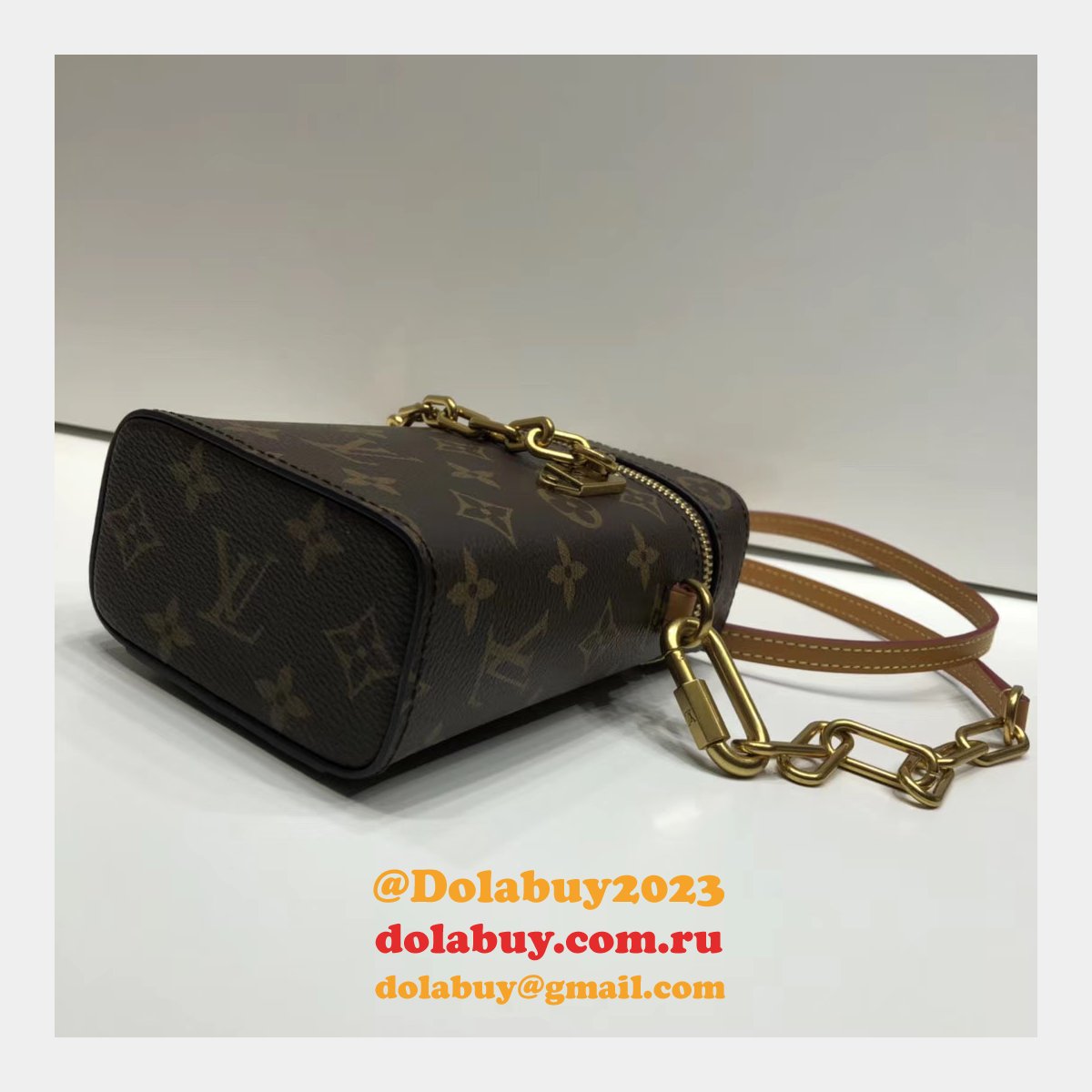 Louis Vuitton Replica Phone Box Monogram Other M44914 Bag Brown