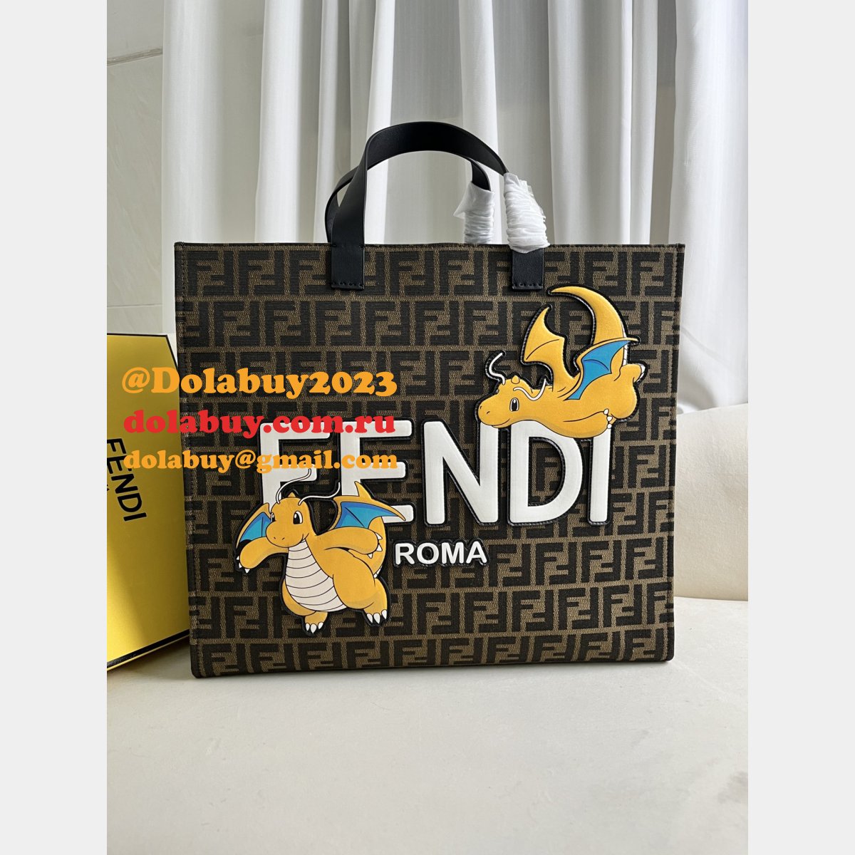 High Quality FENDI 8095 big tote bag