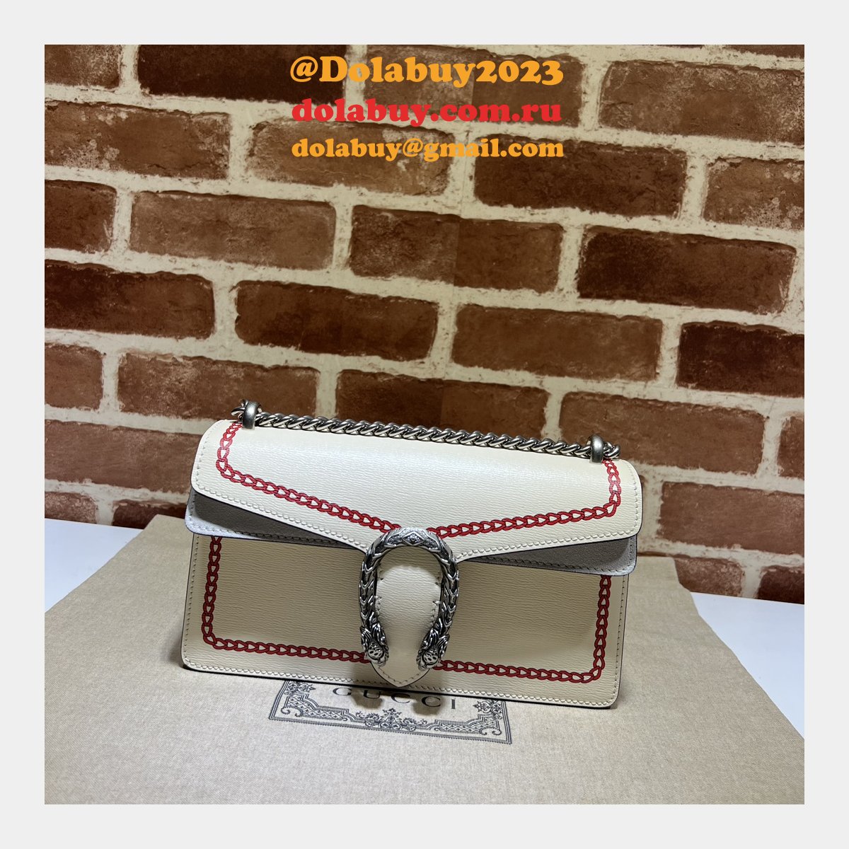 Gucci Dionysus Replicas GG Crossbody 499623 Rectangular Bags