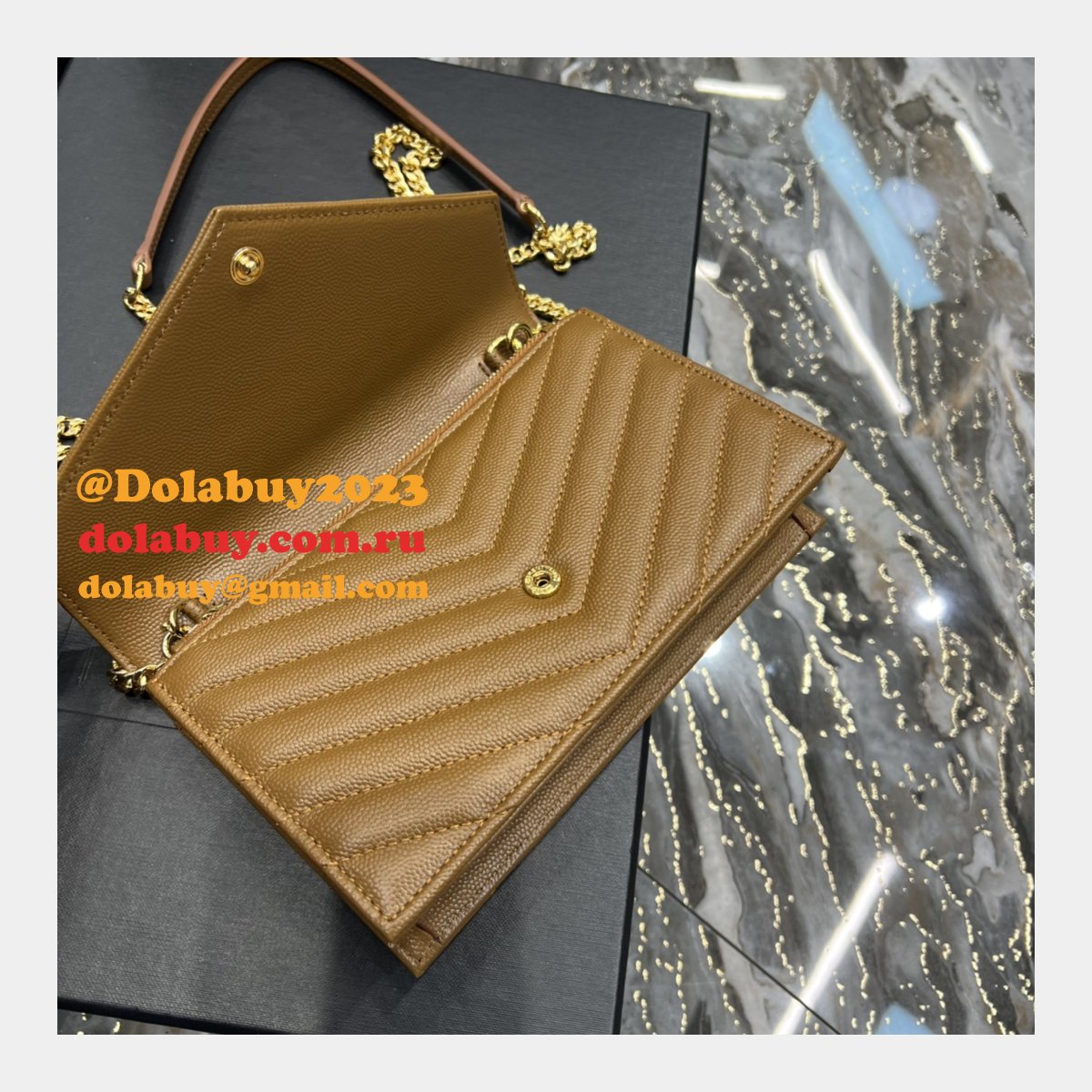 Replica YSL Saint Laurent Monogram 393953 Woc Wallet Fashion Bag