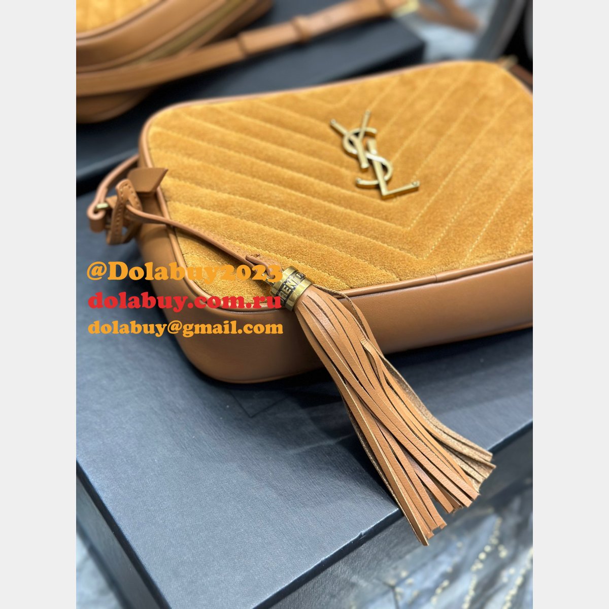 Saint Laurent 520534 Perfect Lou Camera Shoulder Cheap Bag