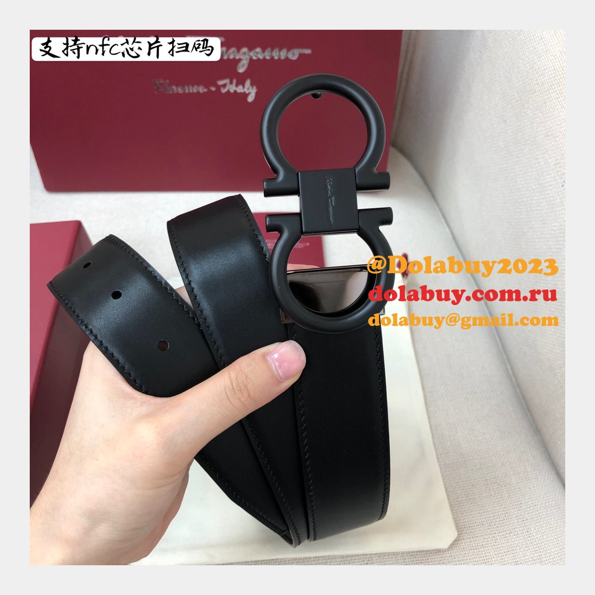 High Quality 7 Star FERRAGAMO 35MM BELT