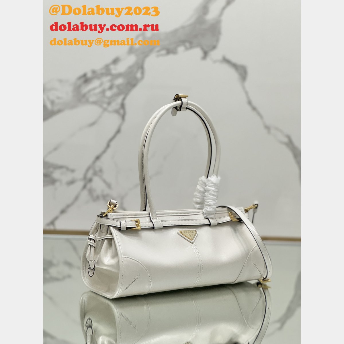 DUPLICATE SOFT LUX PRADA 2024 1BA426/1BA433 HANDBAGS