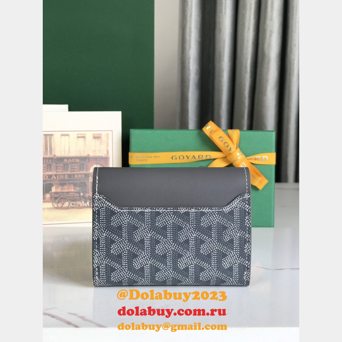 Top Quality Goyardine  Saint-Gabriel wallet