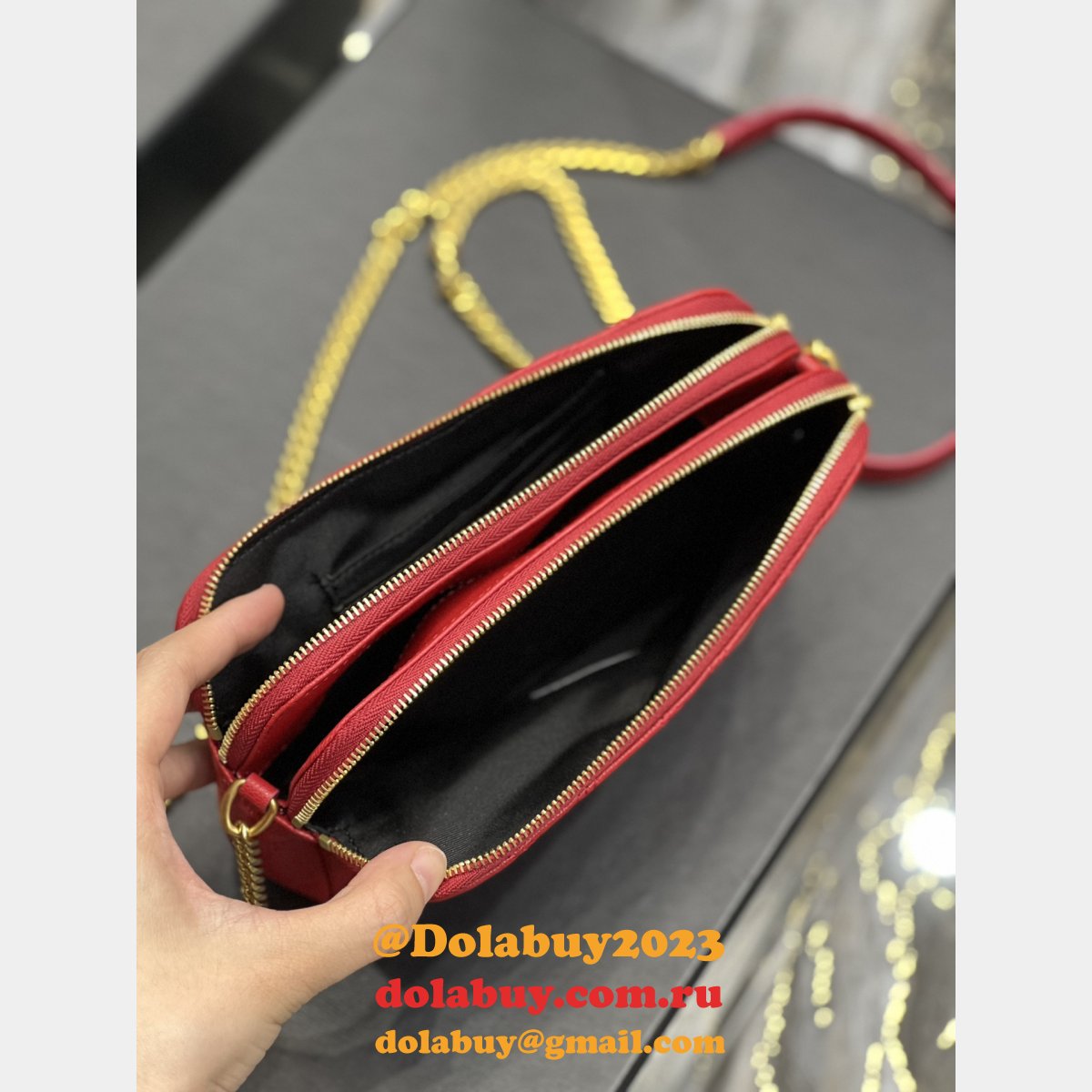 YSL AAA+ Replica Becky Saint Laurent 608941 Knockoff Bag