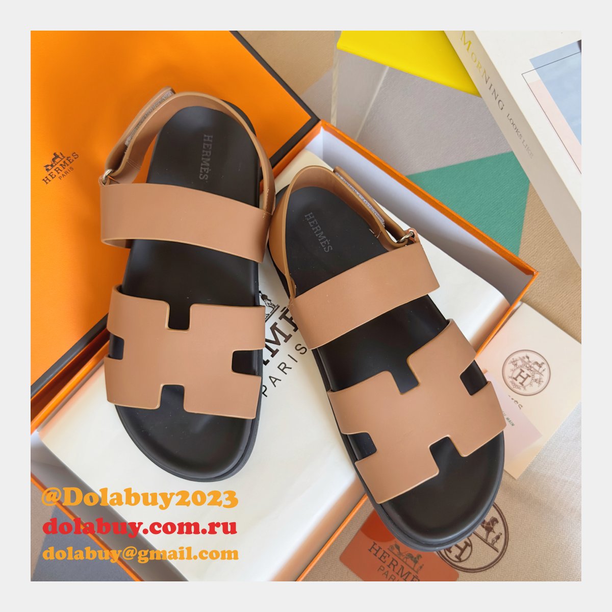 Luxury Hermes Genius Sandal 2025