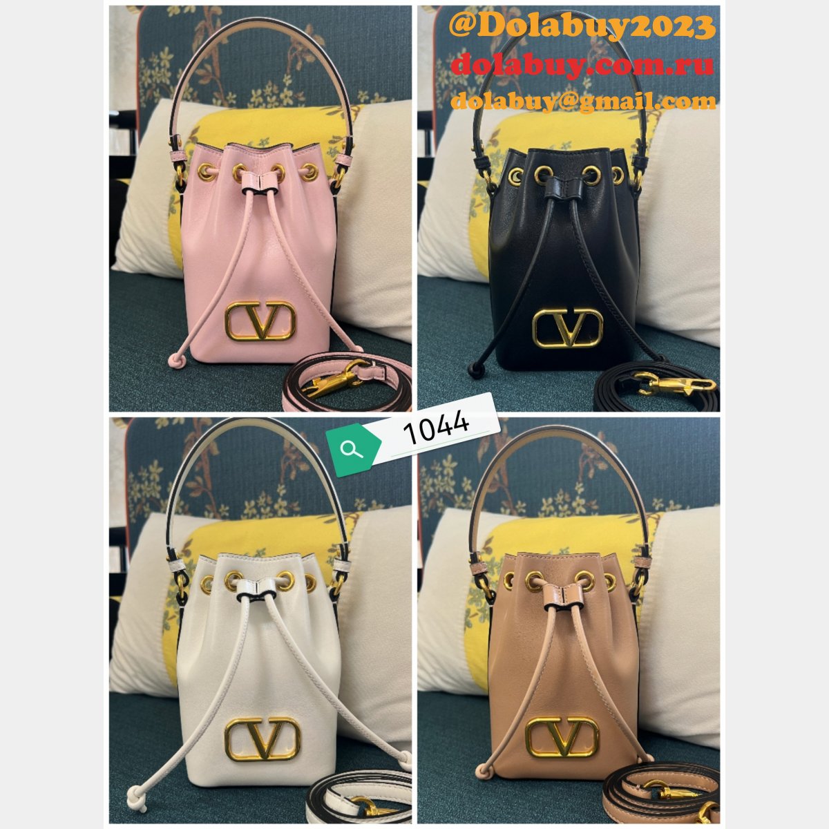 Perfect Wholesale VALENTINO GARAVANI V MINI BASKET HANDBAG