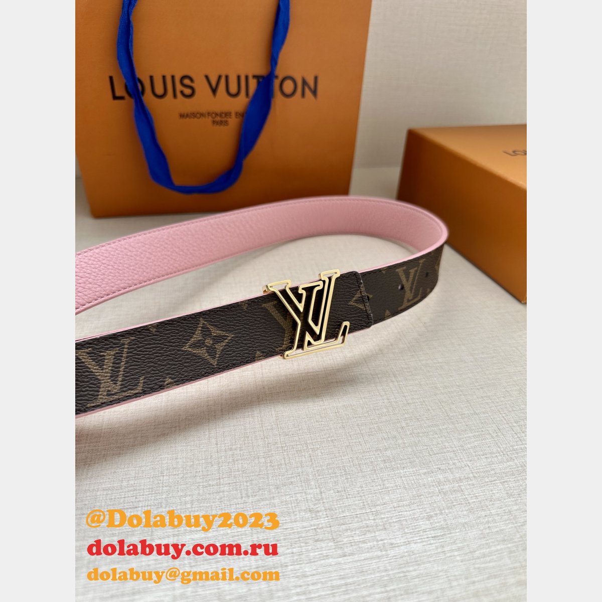 Top Quality Fake LOUIS VUITTON BELT Cheap 30MM