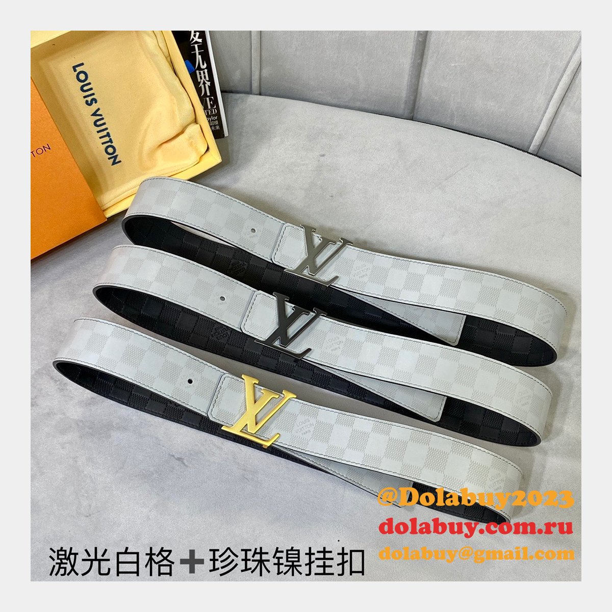 Louis Vuitton 40MM Belts Sale Replica