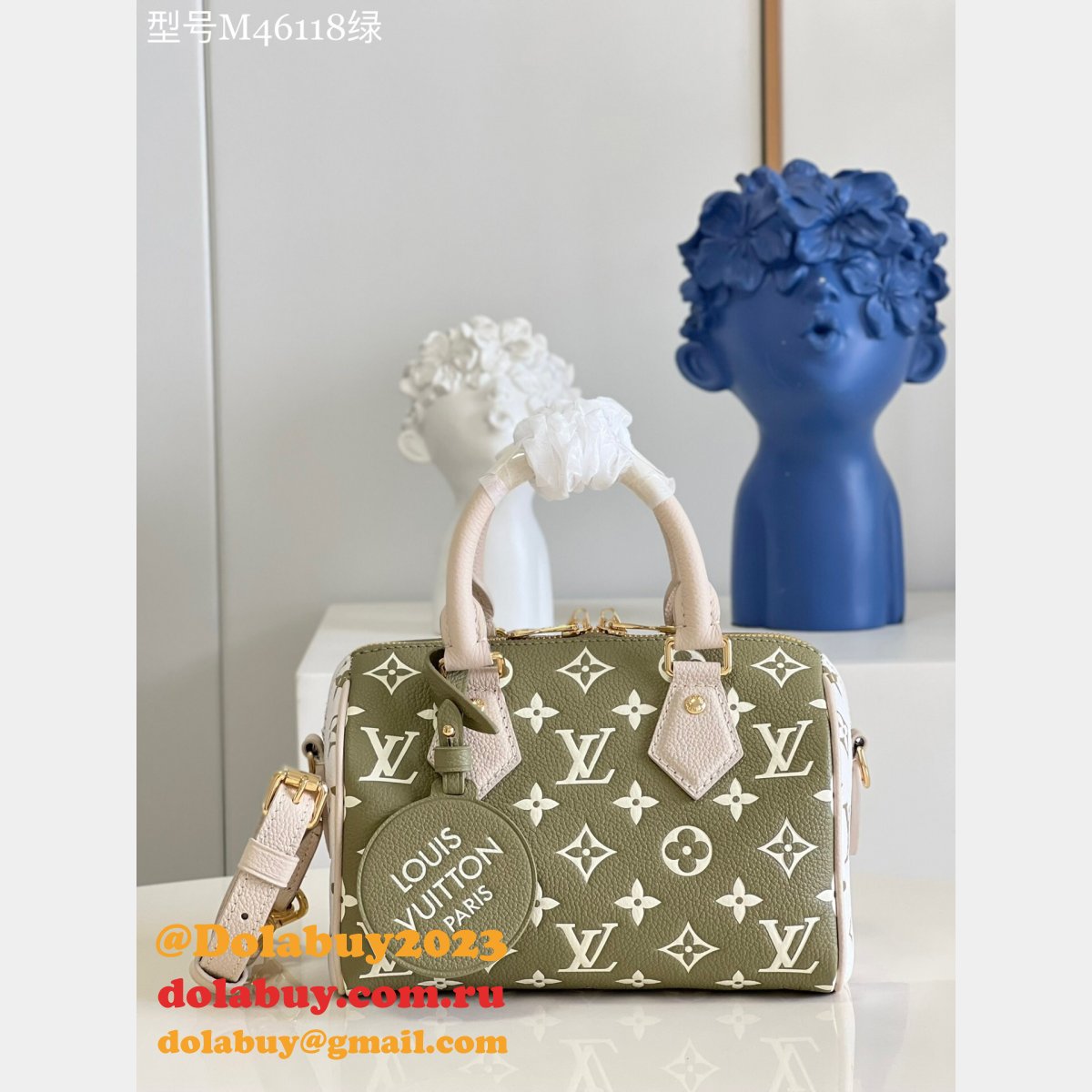 Louis Vuitton cheap replica designer Speedy Bandouliere 20 M46118 Bag