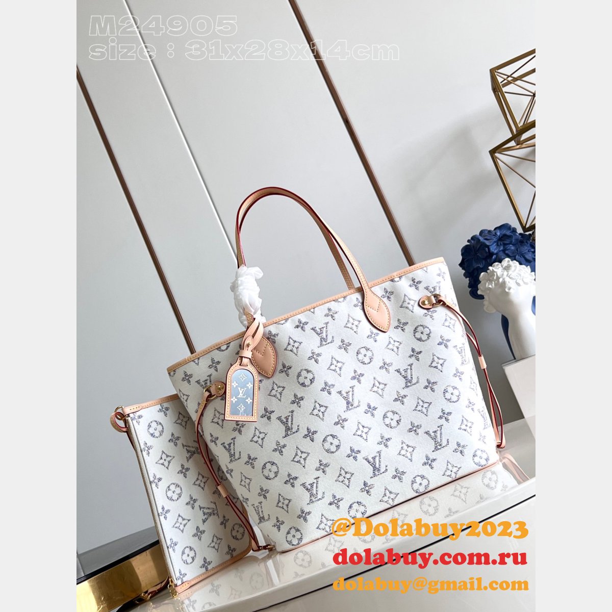 Quality Best Dolabuy Replicas Neverfull MM M24905 Louis Vuitton Bag