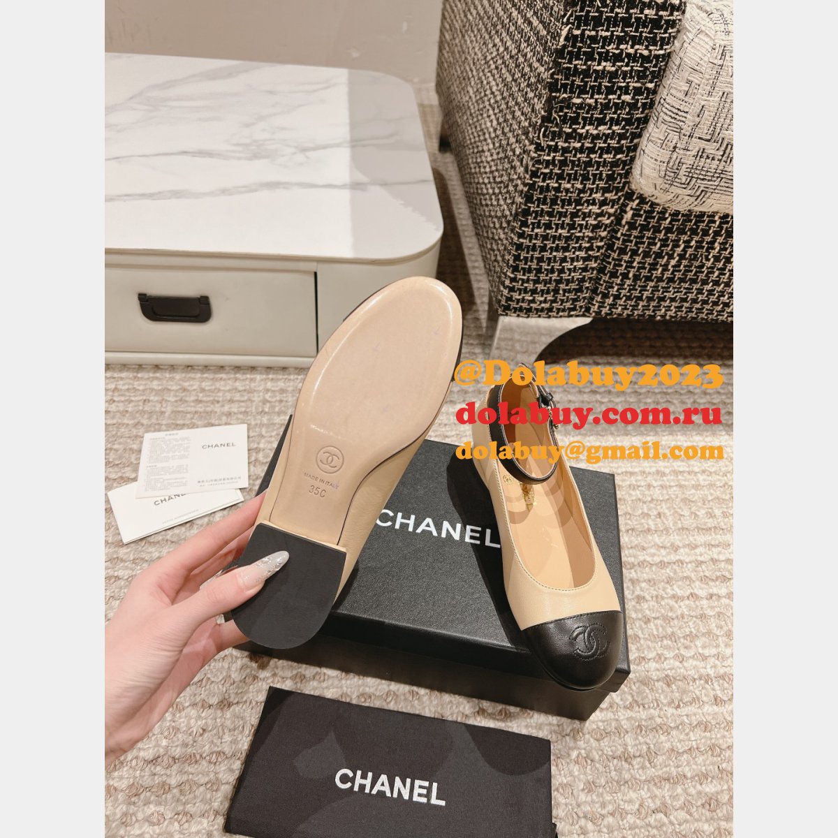 7 Star Chane MARY JANES women shoes 2024