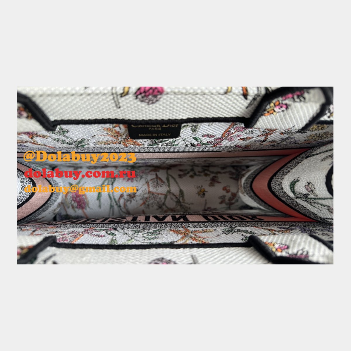 Top Quality CD Book Tote Fake 36CM Christian Dior Bags