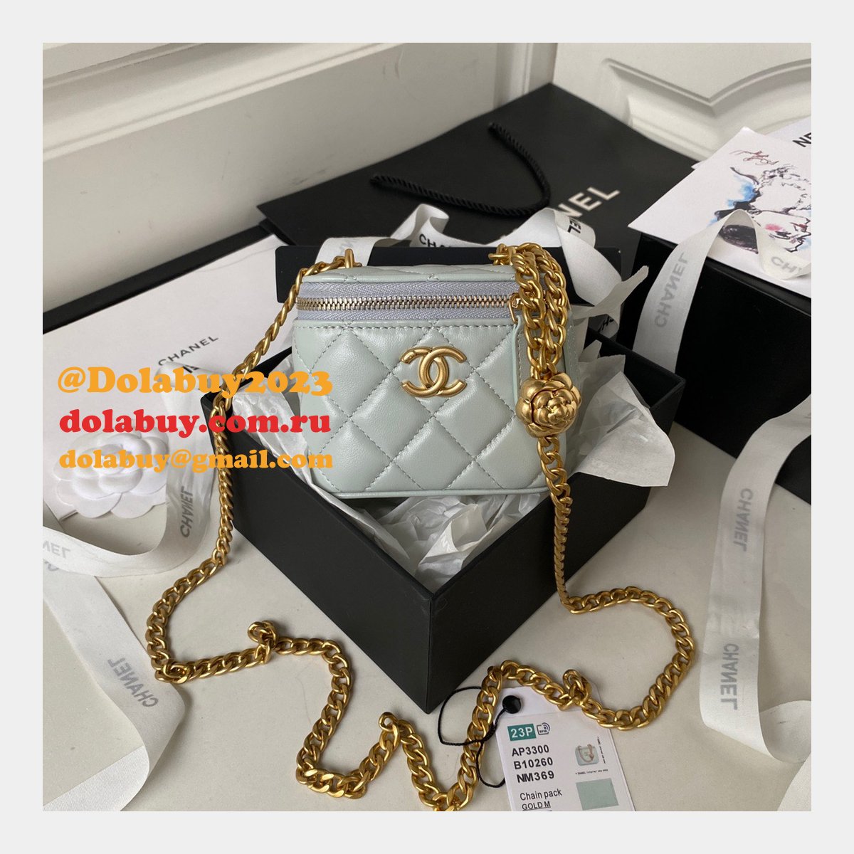 Designer 2023 Bags Replica Luxury AP3300 Cosmetic Handbags