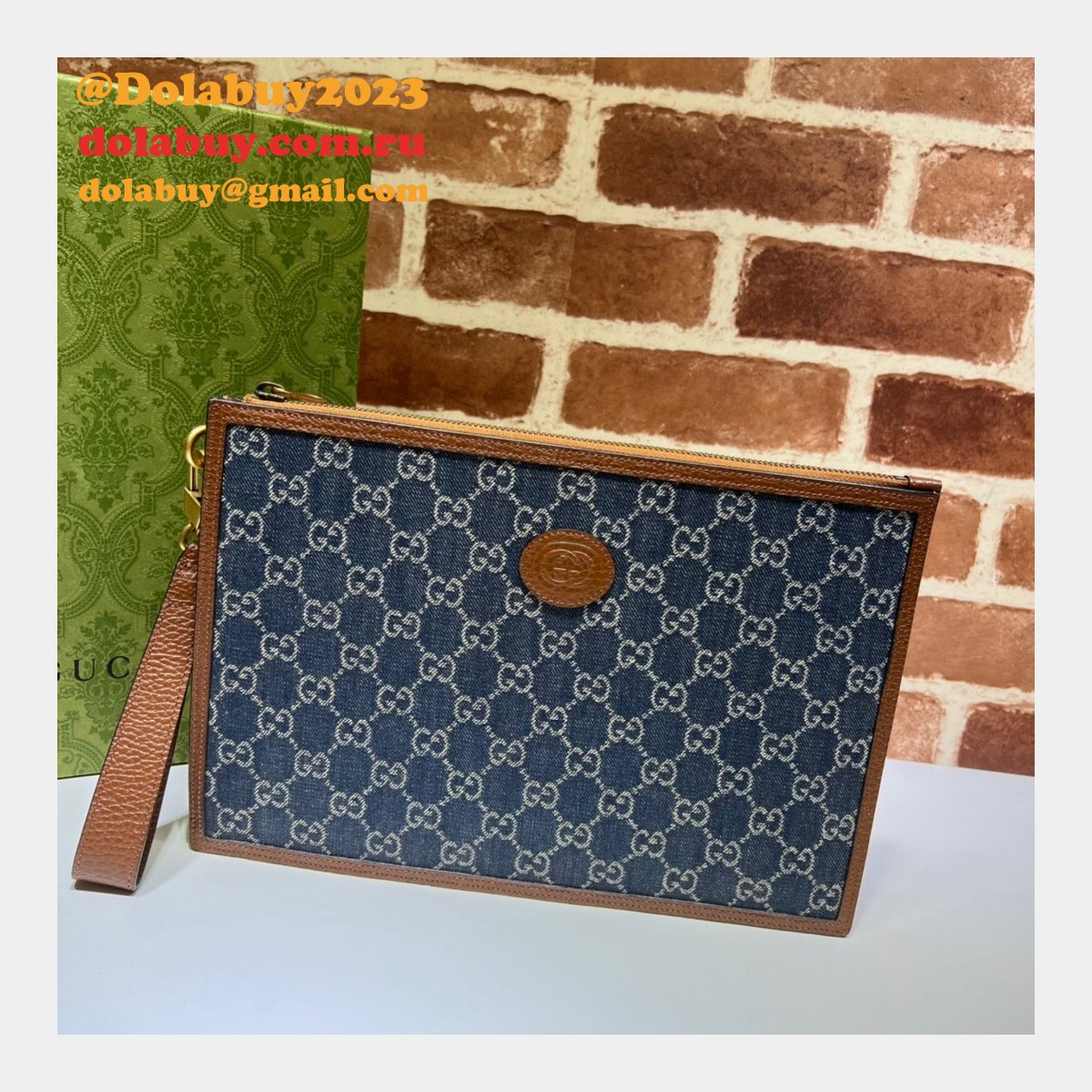 Gucci 672953 Perfect Clutch Designer Replicas Handbags