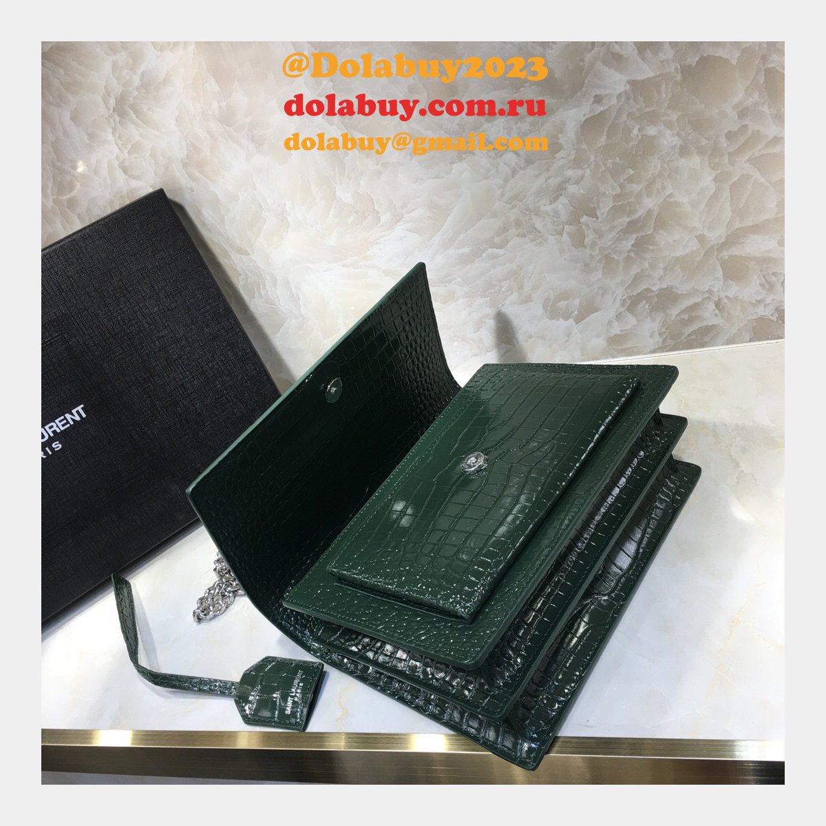 Ysl Wholesale Saint Laurent 22CM niki chain shoulder bag