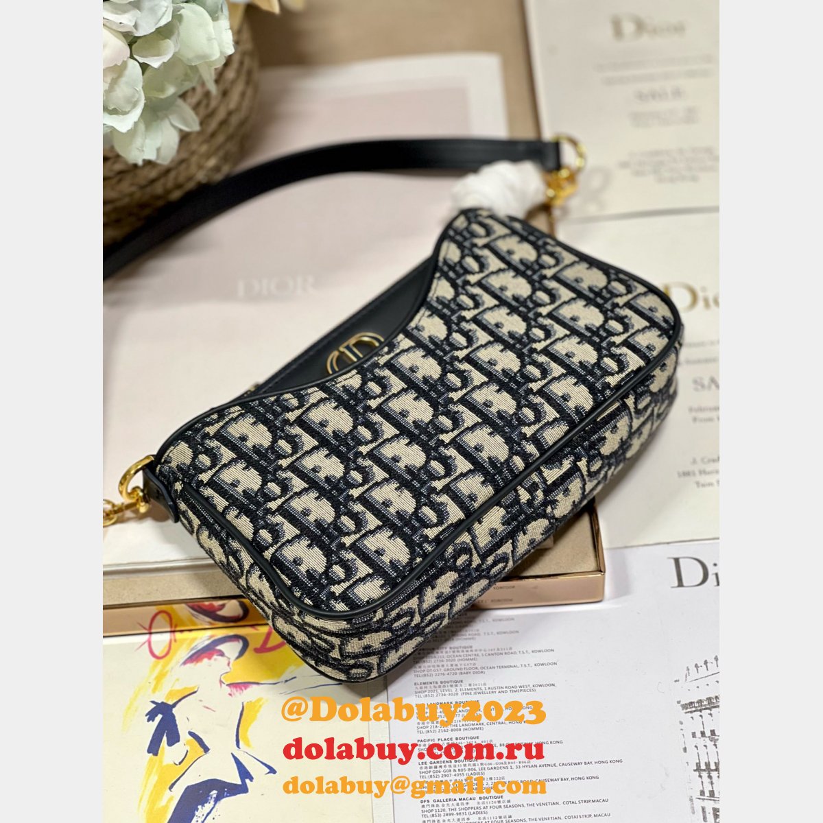 Shop High Quality Replica Dior Hobo Avenue Montaigne 2366 Handbag