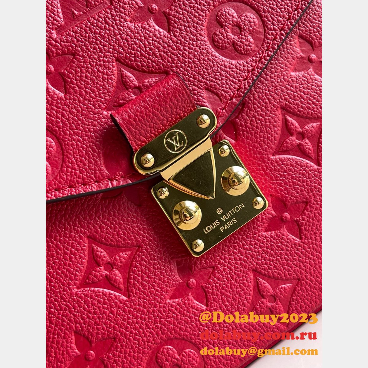 Louis Vuitton Fake Scarlet Red M44155 Pochette Métis