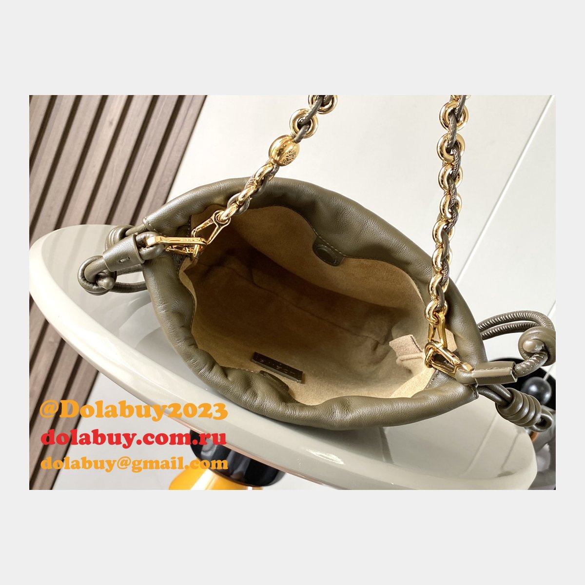 Replica Loewe MINI/Medium Flamenco Purse In Mellow Nappa Lambskin