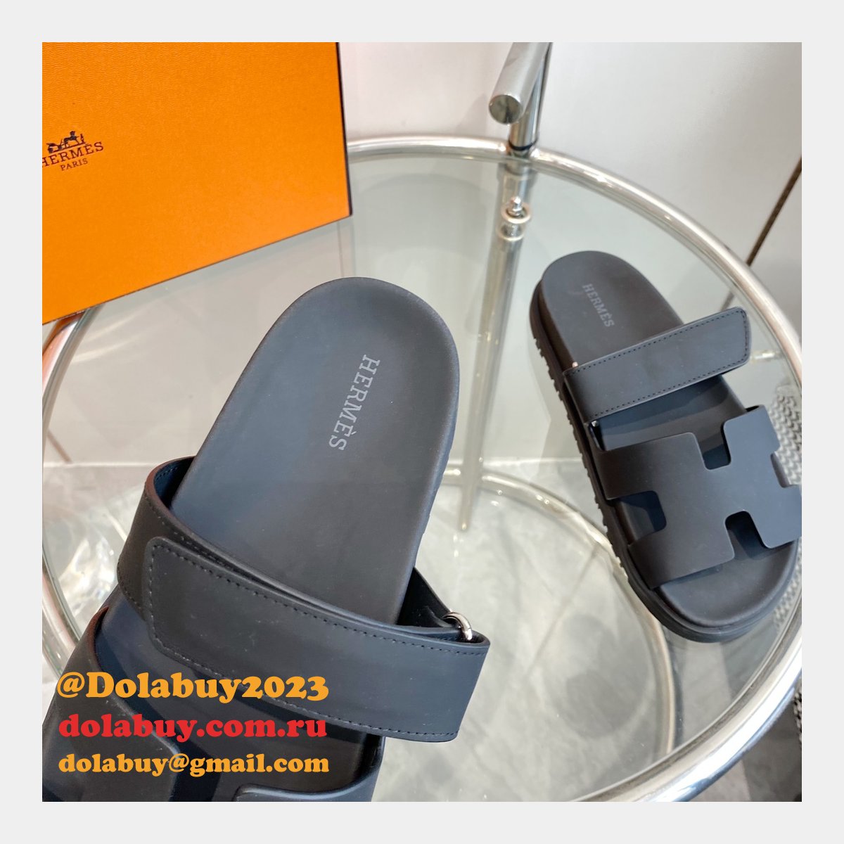 7 Star Hermes Chypre sandal Designer