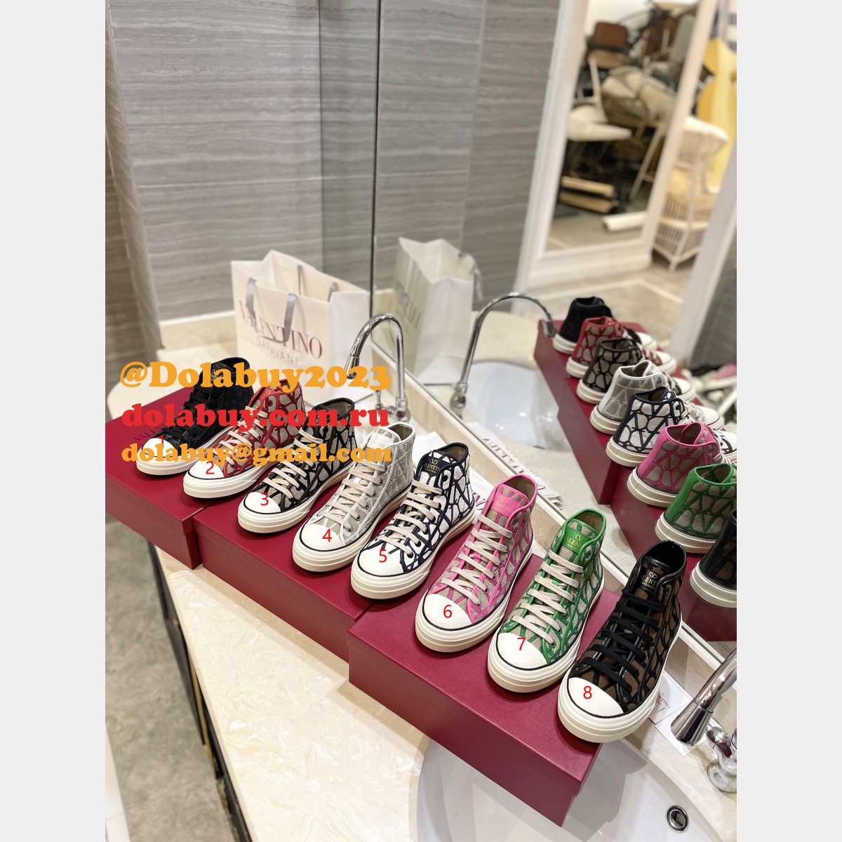 Valentino Sports Shoes Replica Factory Outlet Store Sale