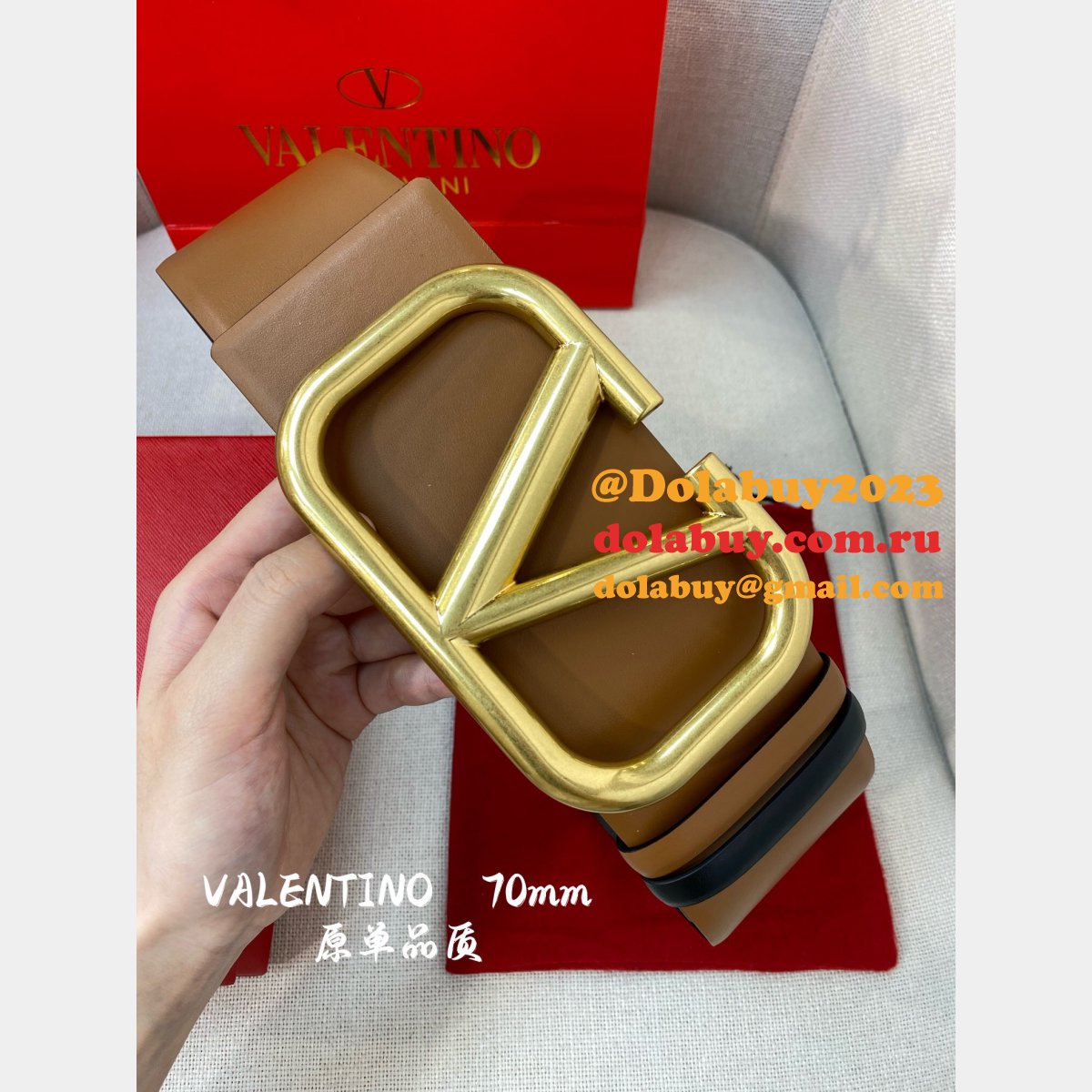 High Quality Valentino AAA Quality Fake Belts For Women