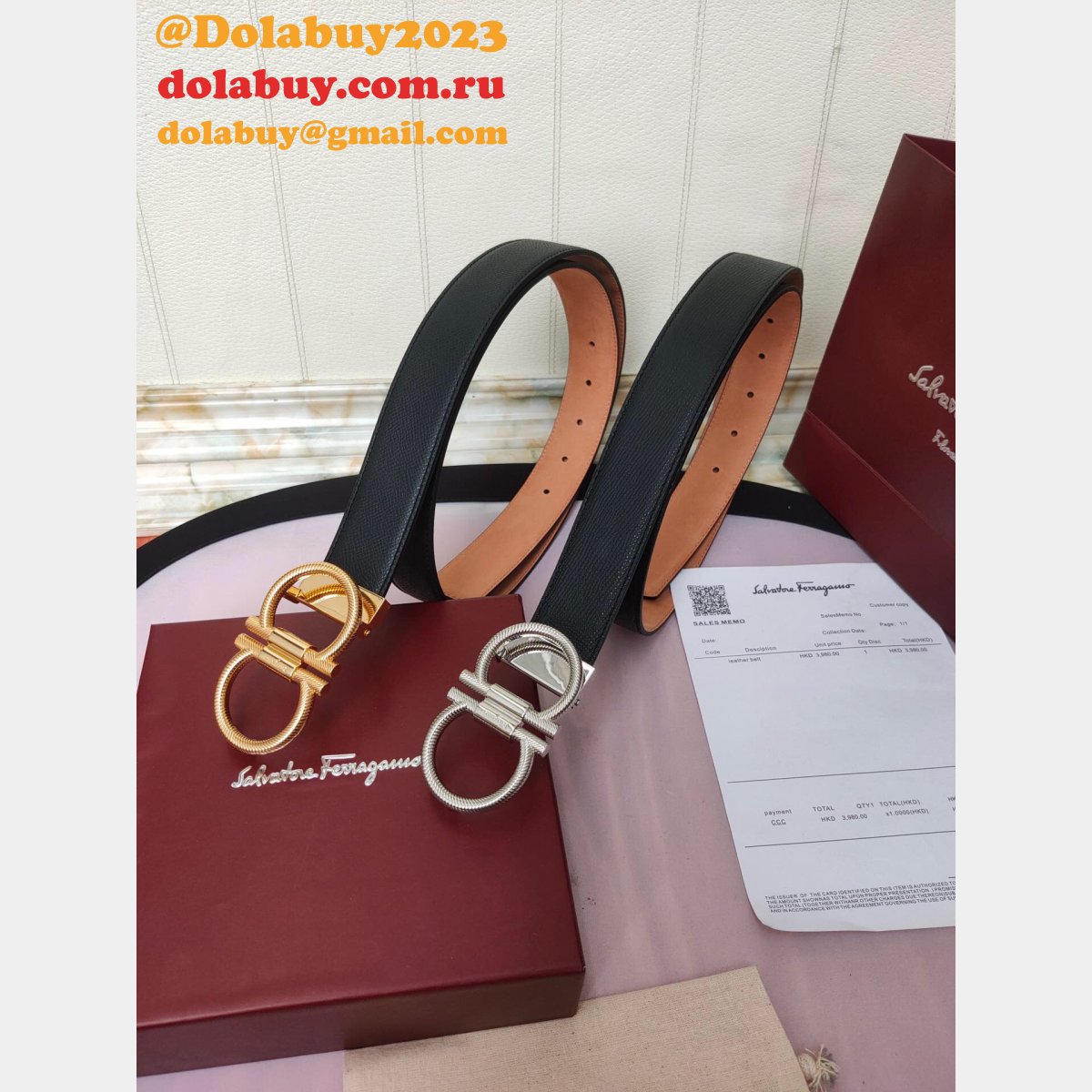 Salvatore Ferragamo Replica Belts 35mm Buy Cheap Online