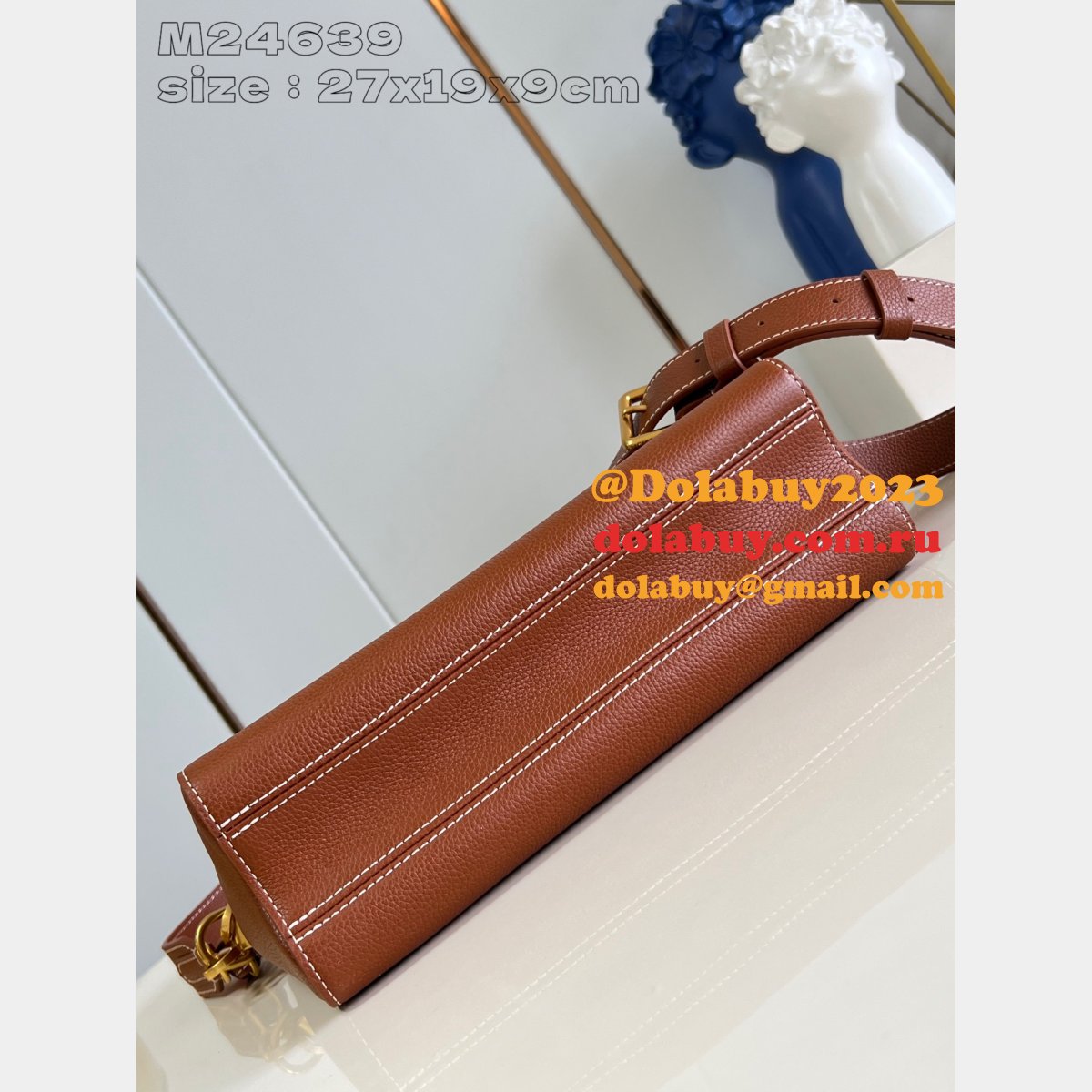 Top Wholesale Luxury Louis Vuitton Fake Soft Twist M24639 Bag