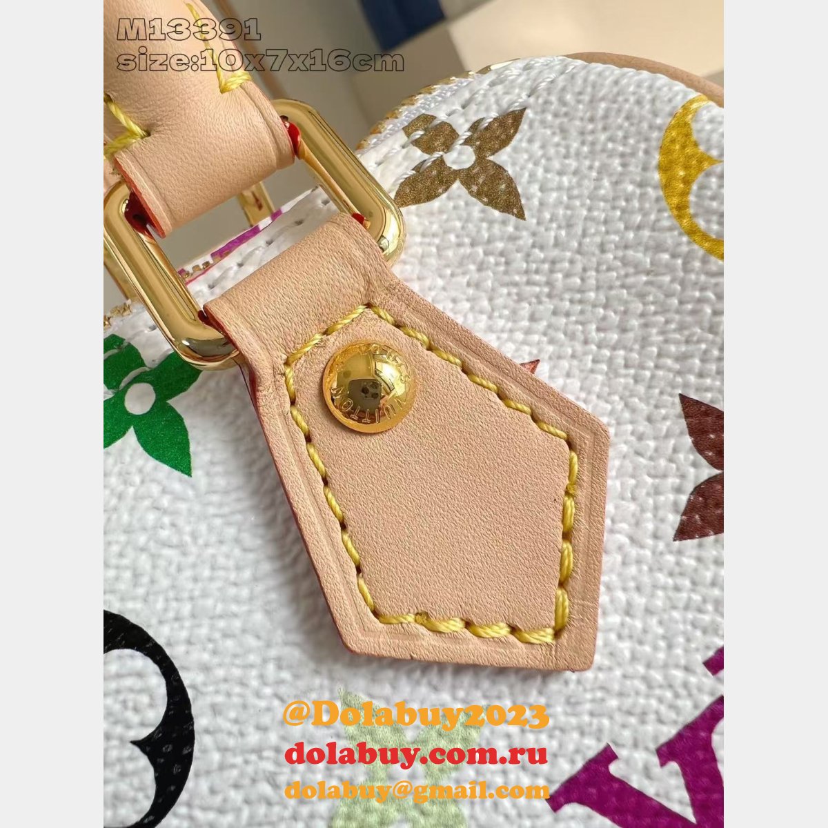 LV x TM Nano Speedy New 2025 M13391 Louis Vuitton Replica Bag