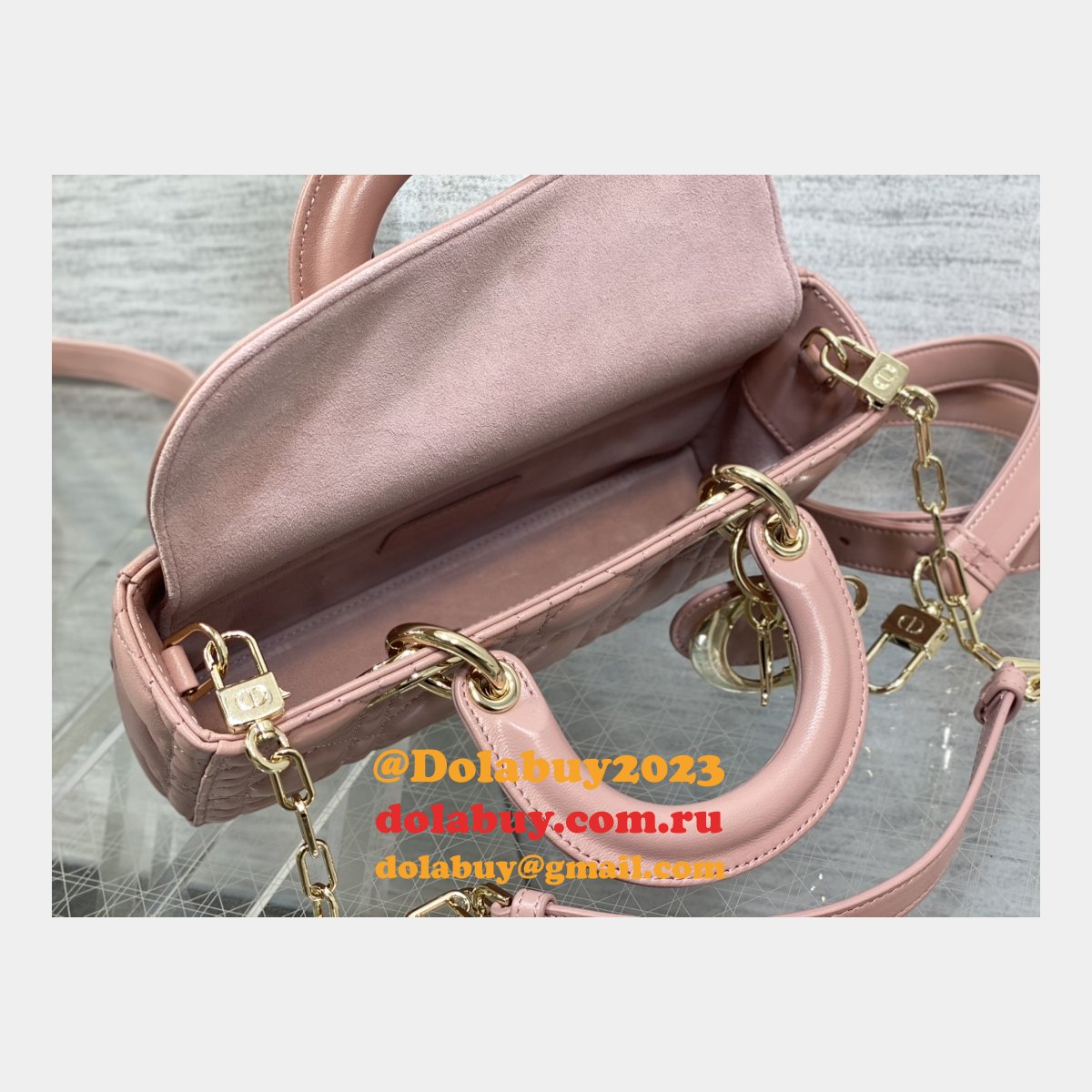 Best Website Dolabuy Top Quality Replica Dior D-joy 22.5cm Bag