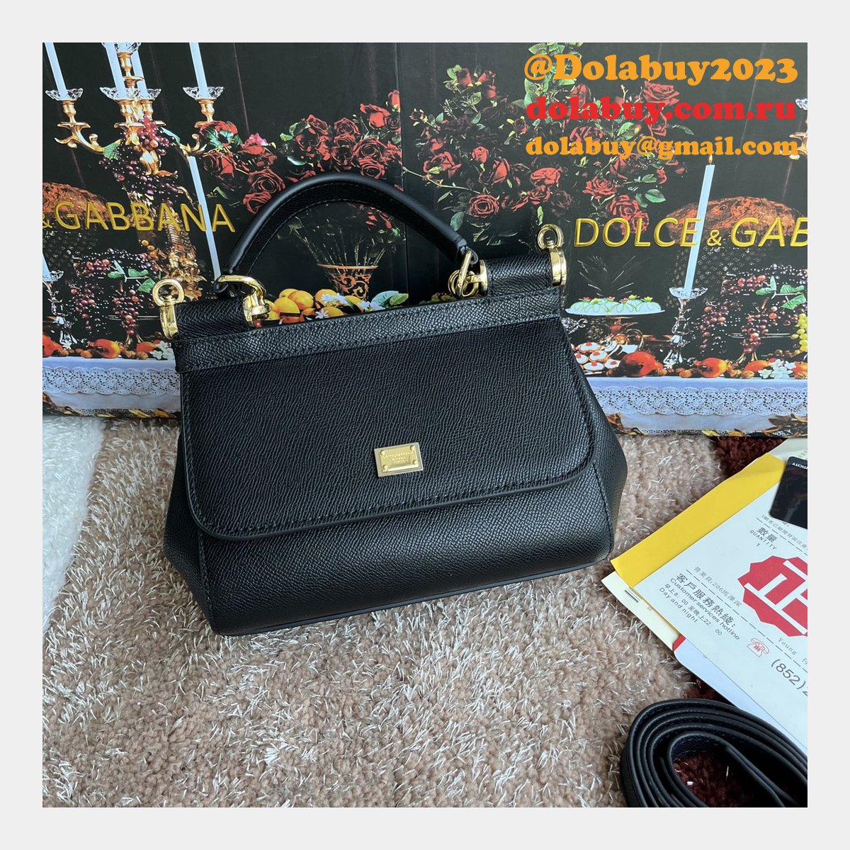 Dolce & Gabbana High Quality Replica 4135 Sicily Bag