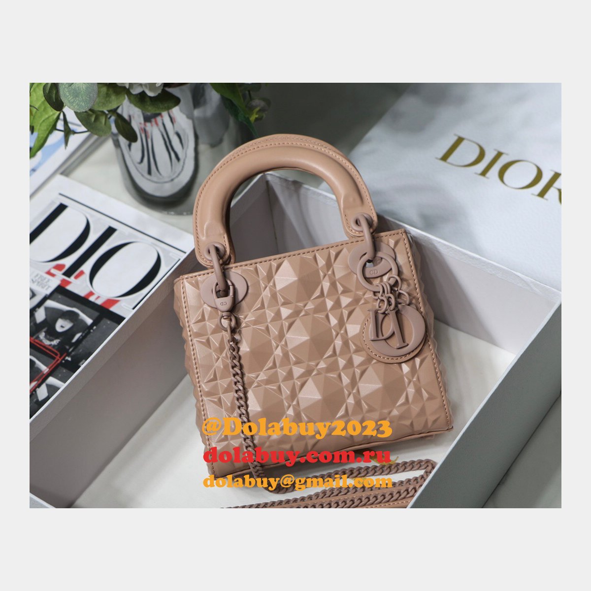 Best Site For Replica Lady Dior 17cm Handbags Sale Dolabuy
