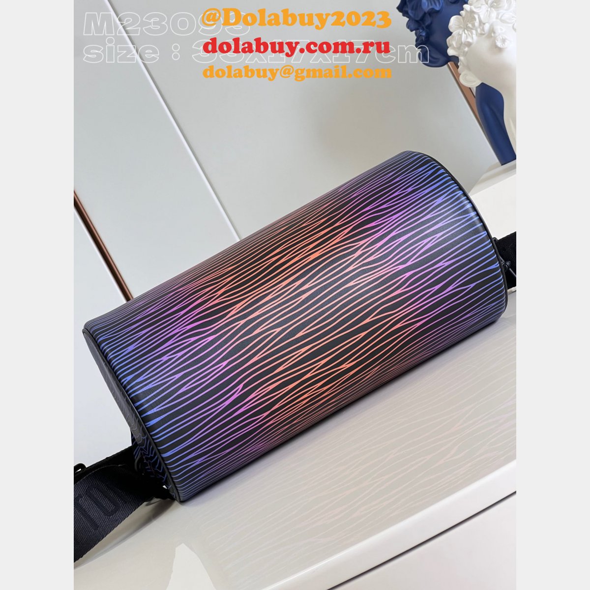 Soft Polochon Men Inspired Louis Vuitton Replica Designer M23093 Bag