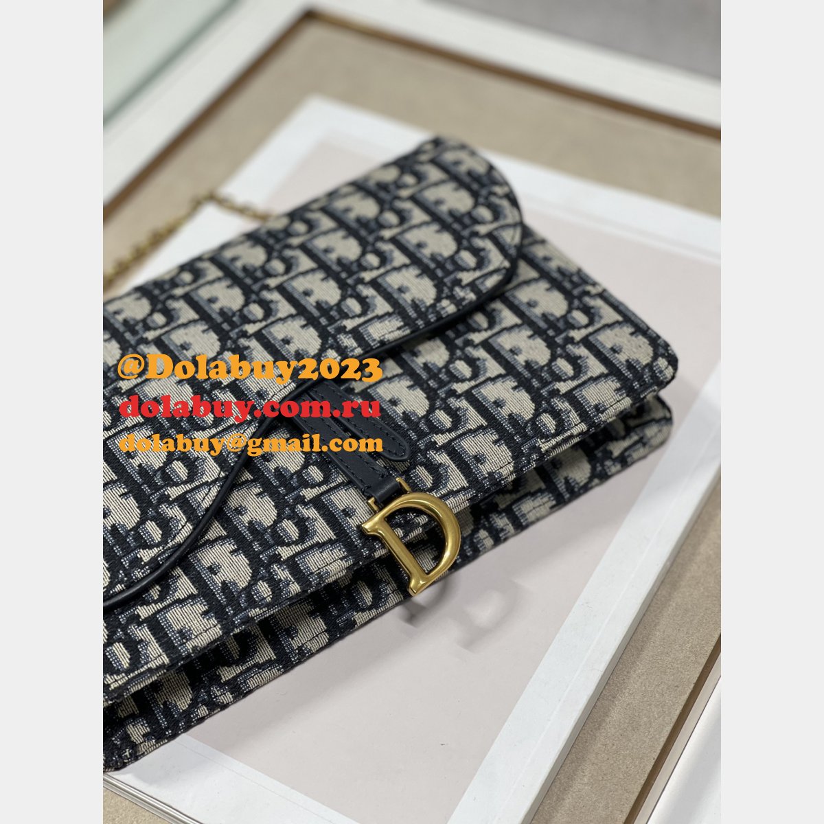 Best Designer Replica Christian Dior Oblique Tote Clutchs Bag