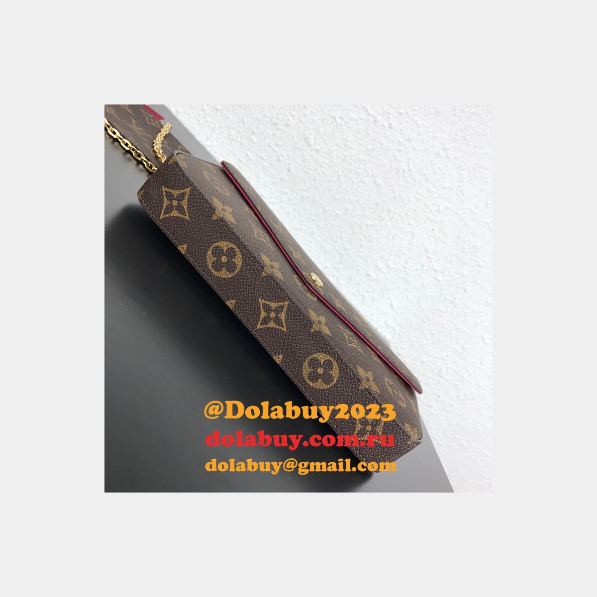 Best Louis Vuitton UK Monogram Canvas Felicie Chain M61276