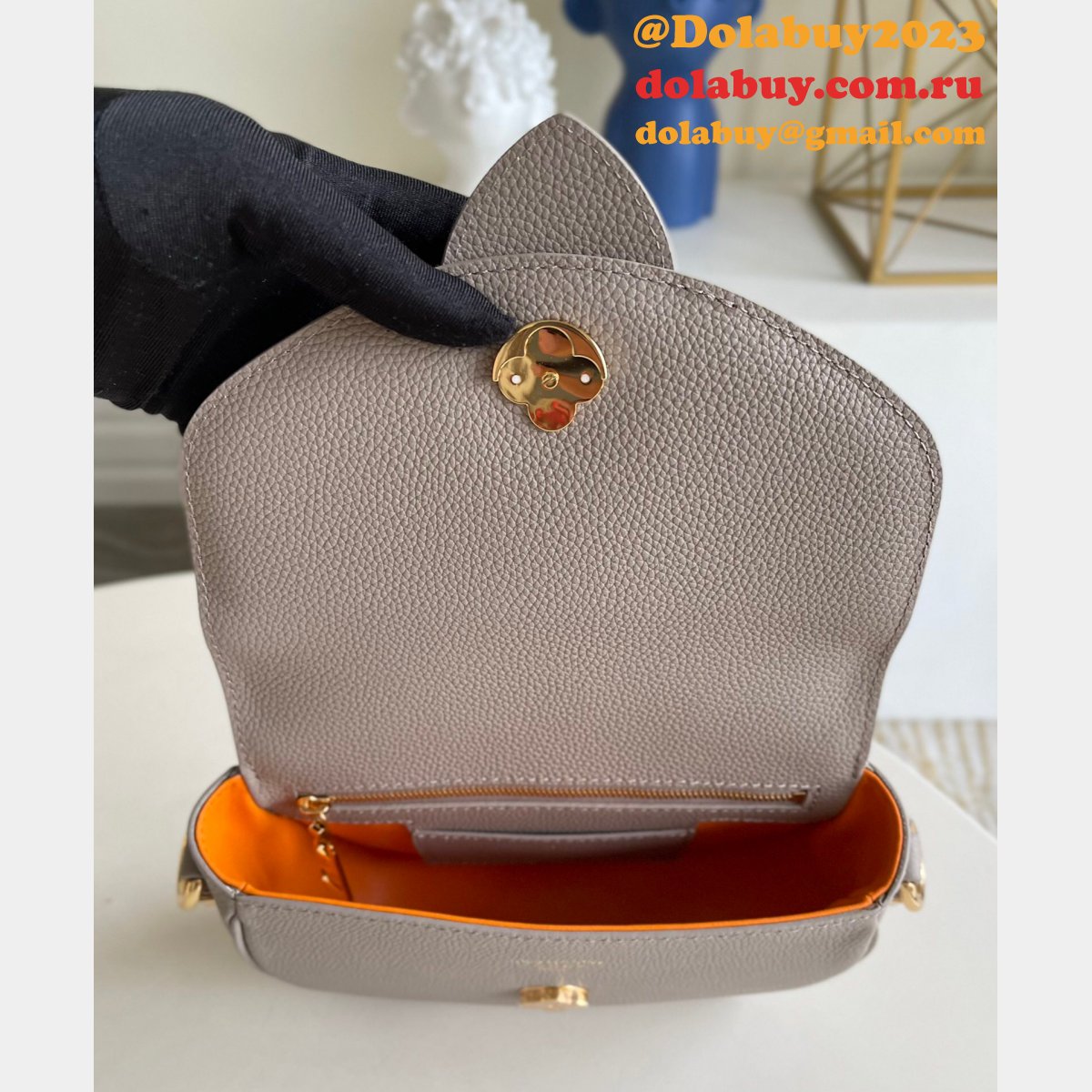 LV Replica Designer Louis Vuitton Pont 9 Soft MM High End Leathers M58967/M58727