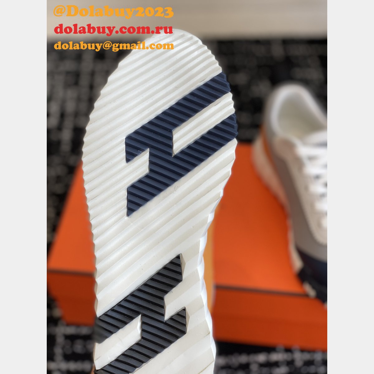 Perfect Hermes Bouncing Sneaker