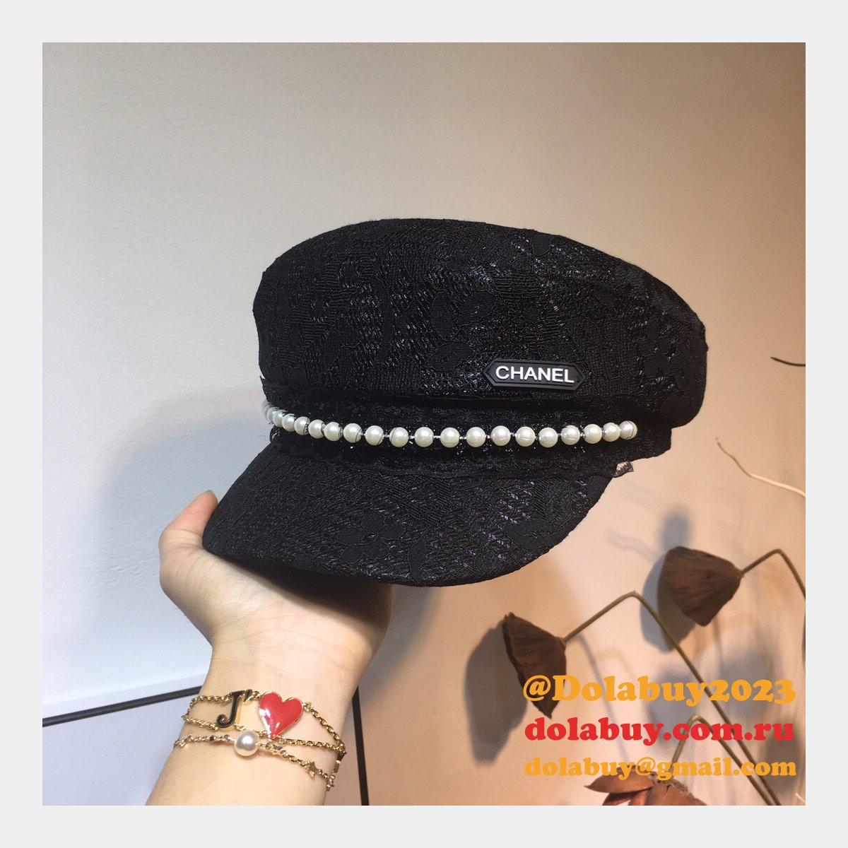 7 Star CC Replica Lace flower cap