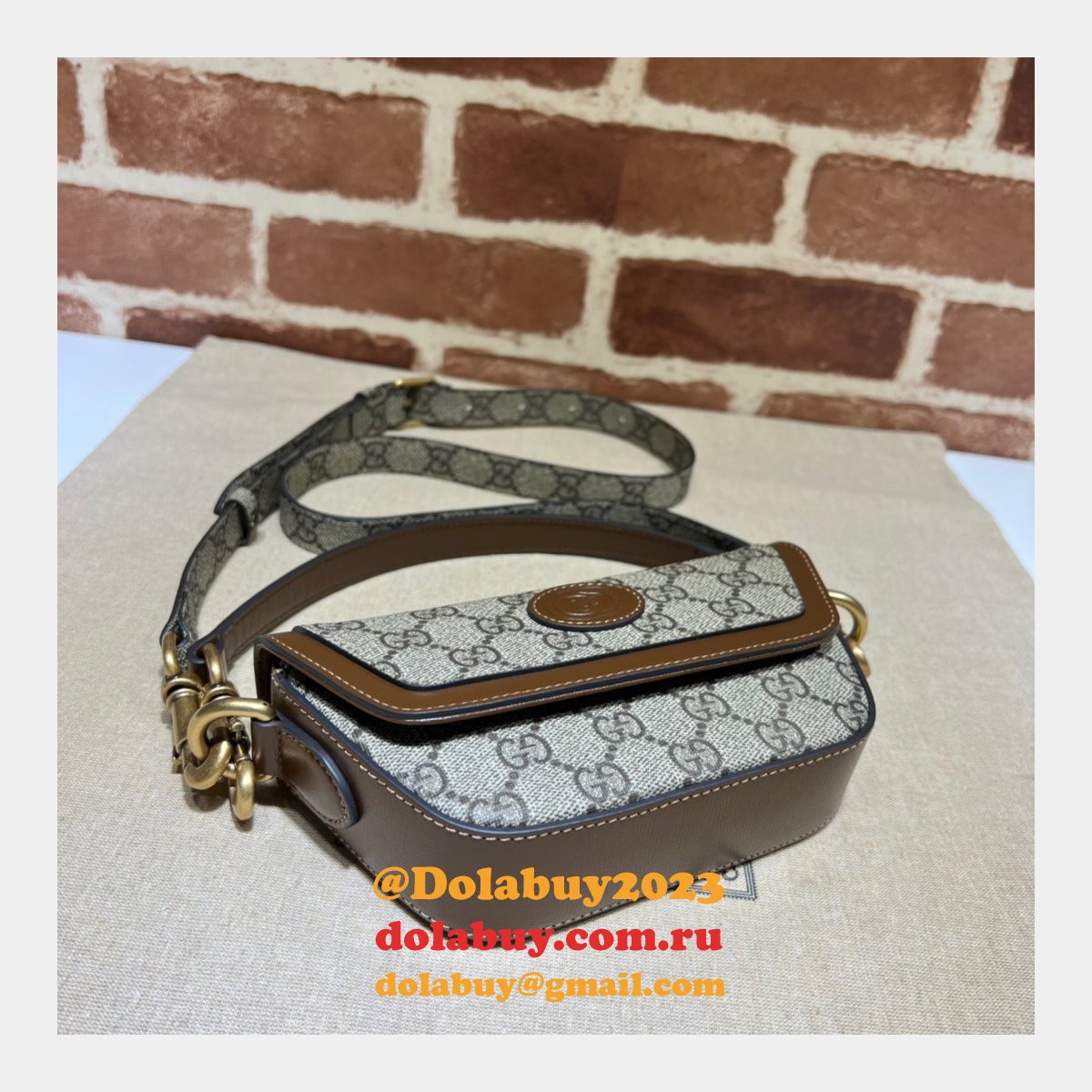 G*u*i fake uk 723762 top small handle designer bags