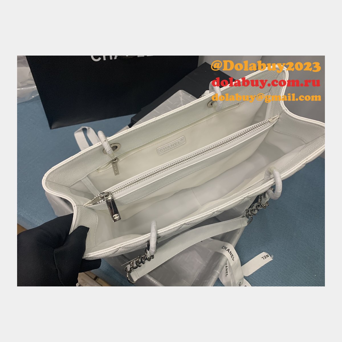 Best classic  CC 50995 shopping bag CAVIAR leather