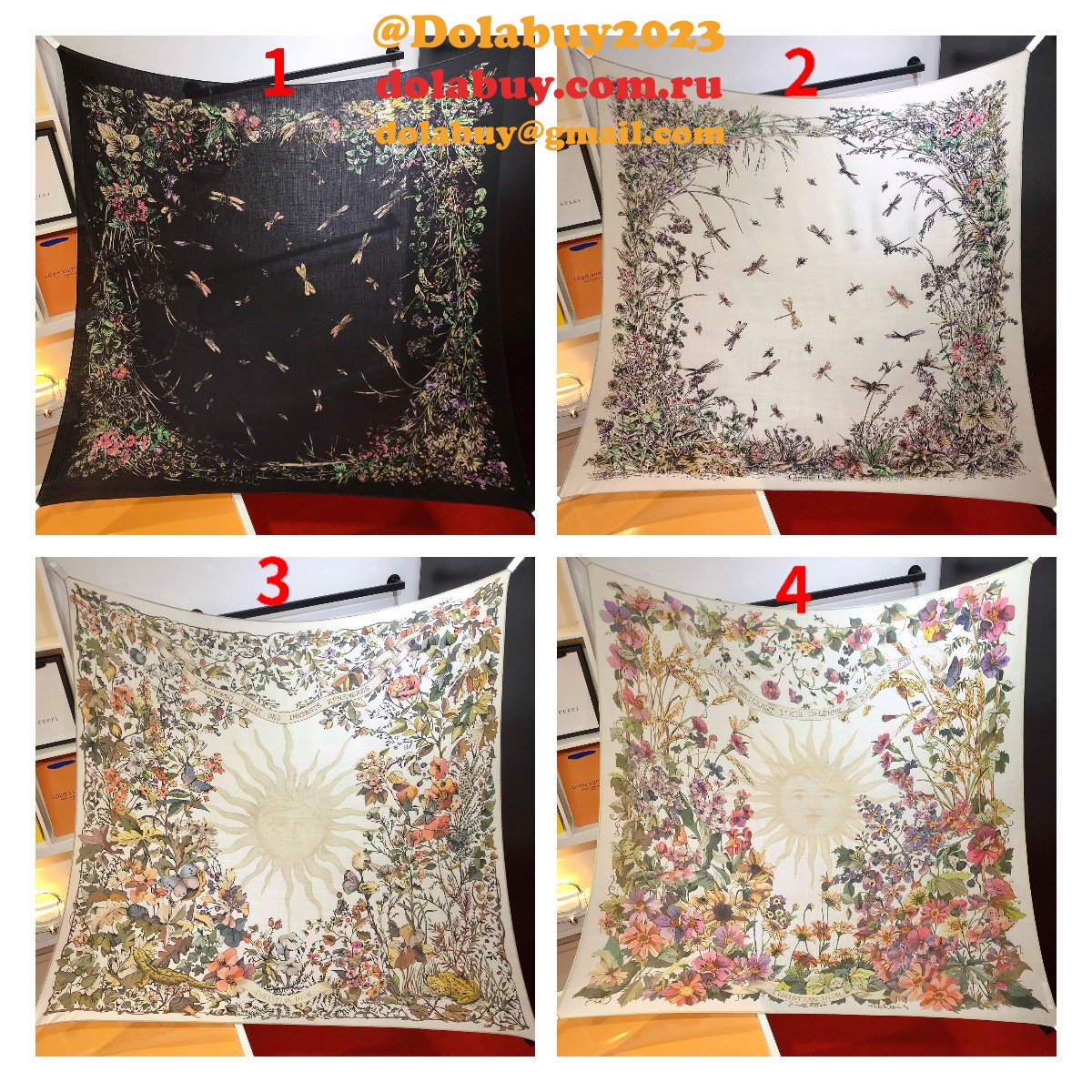 7 Star Dior Perfect Velvet Twilly
