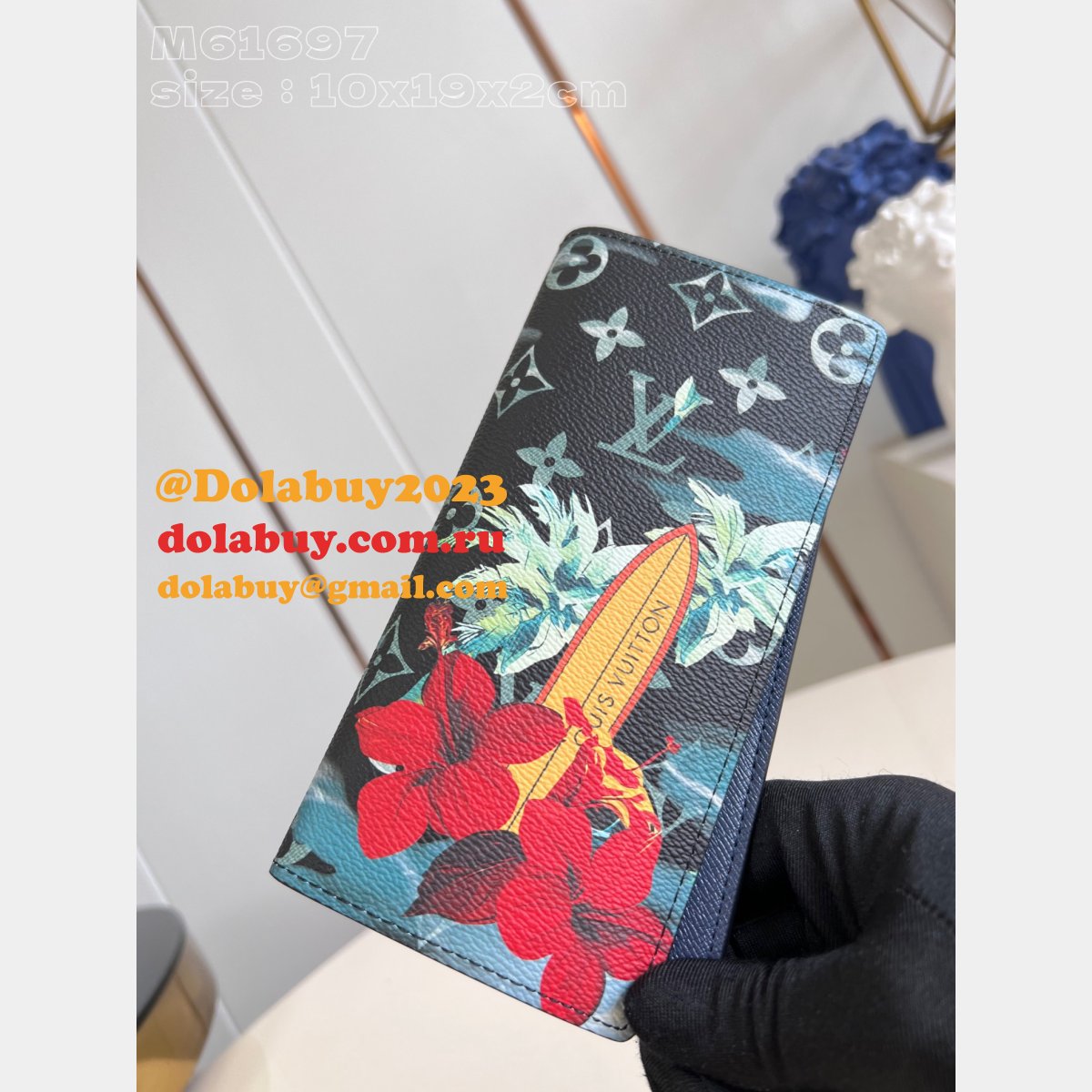 Designer Inspired M61697 Brazza Wallet Louis Vuitton Bag