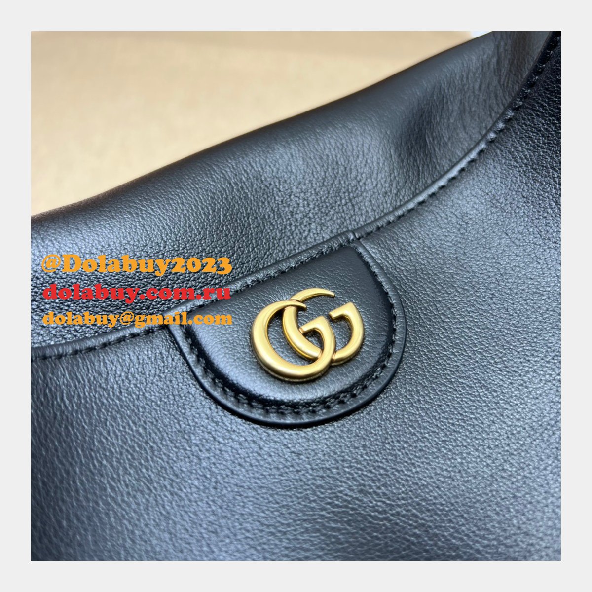 G*u*i 746124 fake diana 1:1 mirror shoulder fashion bag