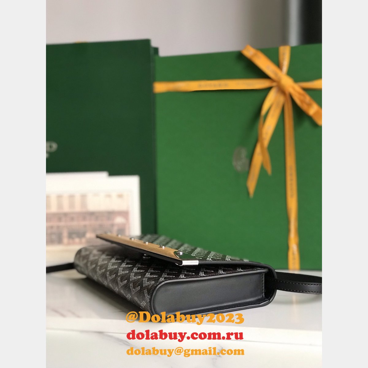 Monte-Carlo 020178 Designer Goyard Clutch Fashion Replica Bag