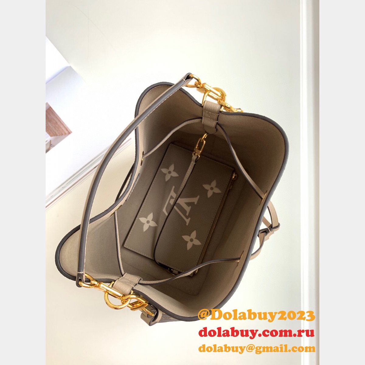 Louis Vuitton Replica NéoNoé MM Monogram Empreinte Leather M45497 Bags