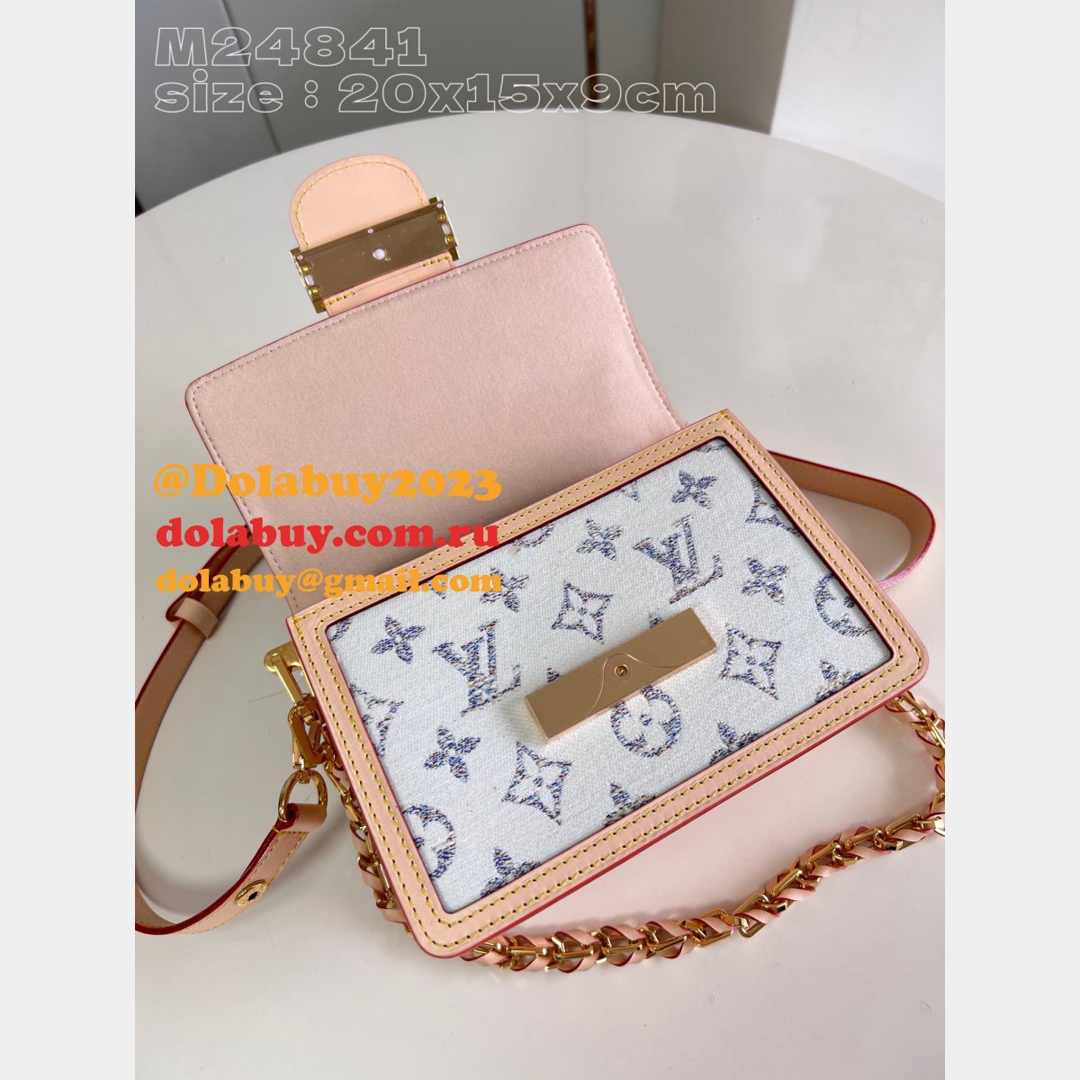 M24841 Dauphine Other Monogram Canvas Replica Louis Vuitton Bag