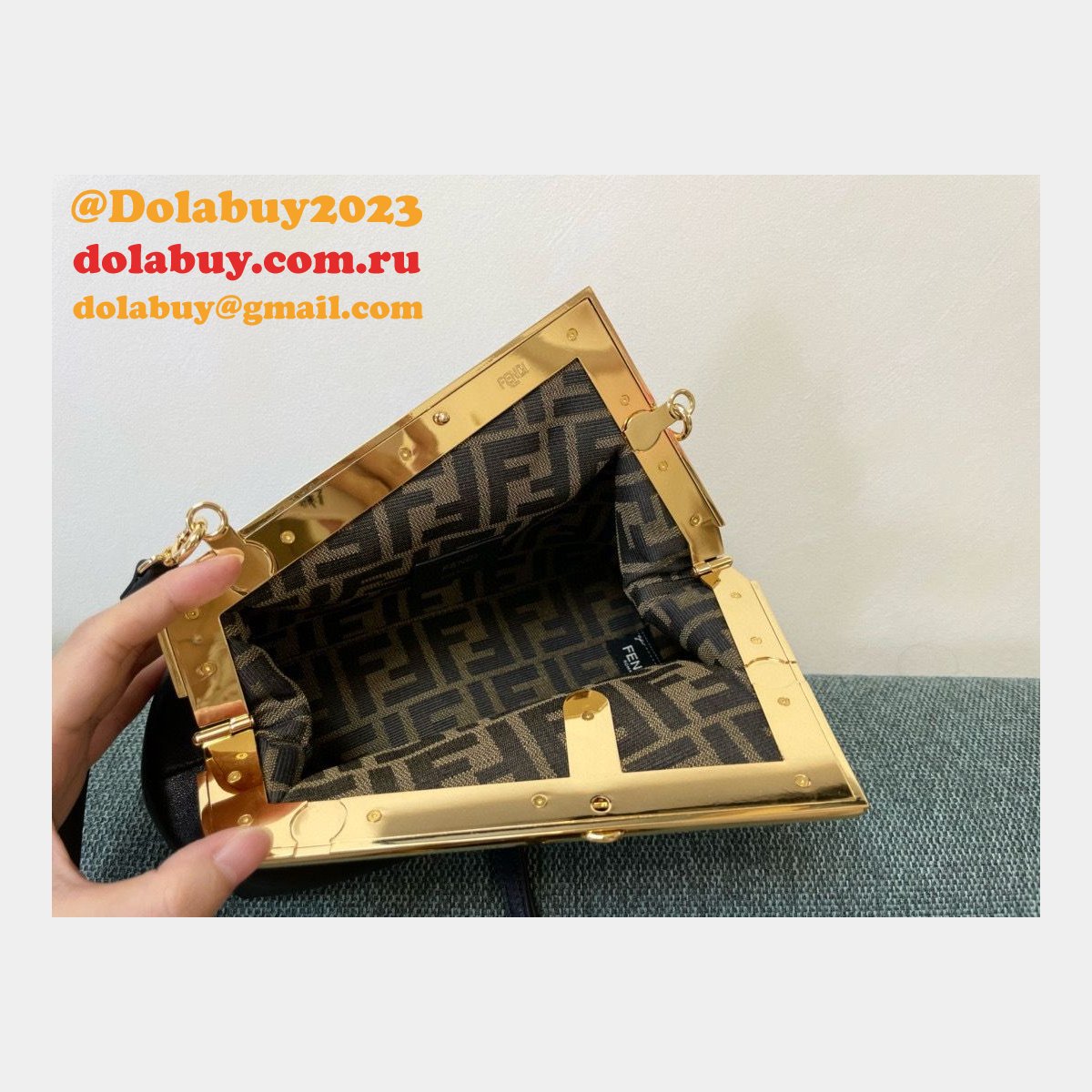 best luxury F**di first bag 26cm top quality