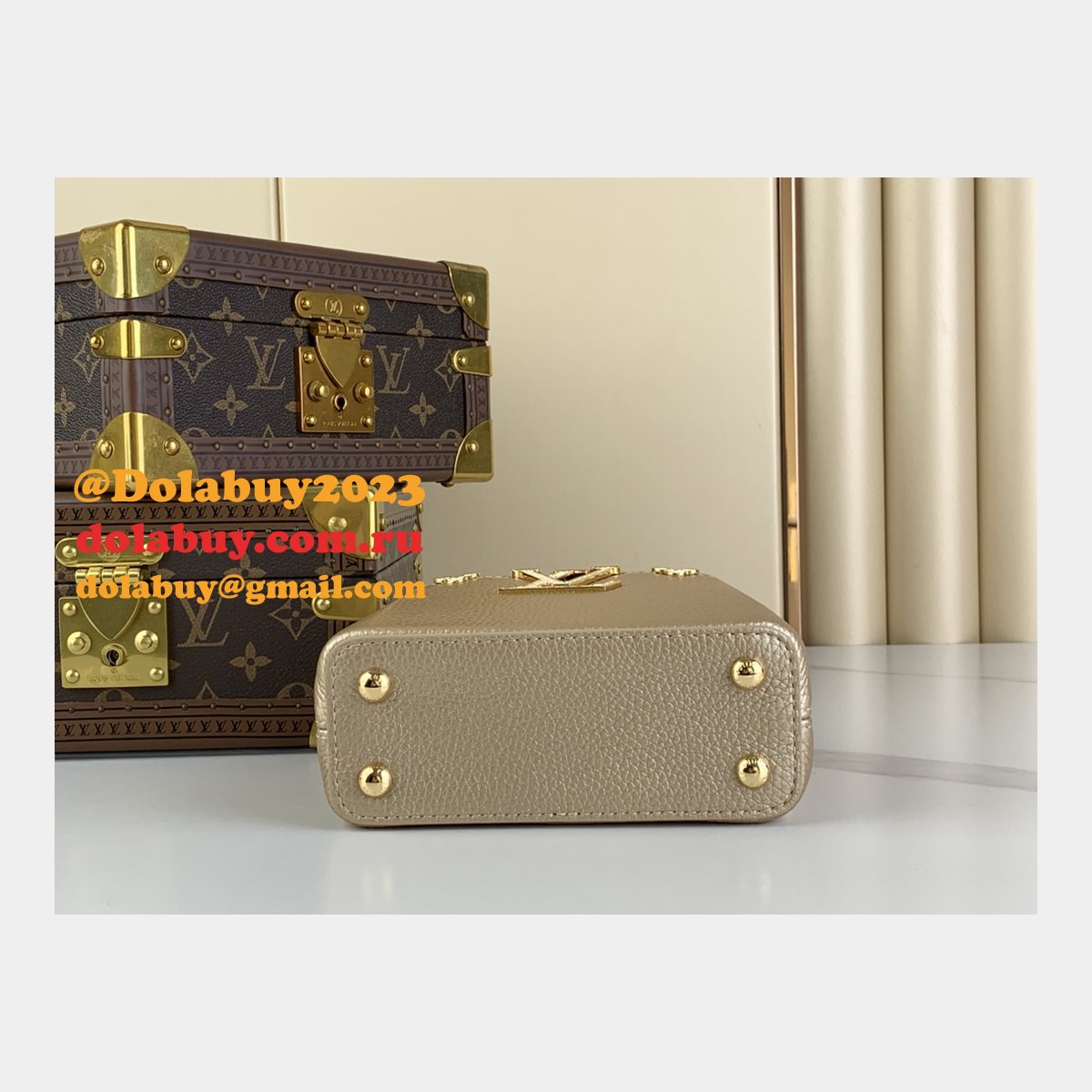 The Dolabuy Replica Capucines Louis Vuitton M48865 M24583 Bag