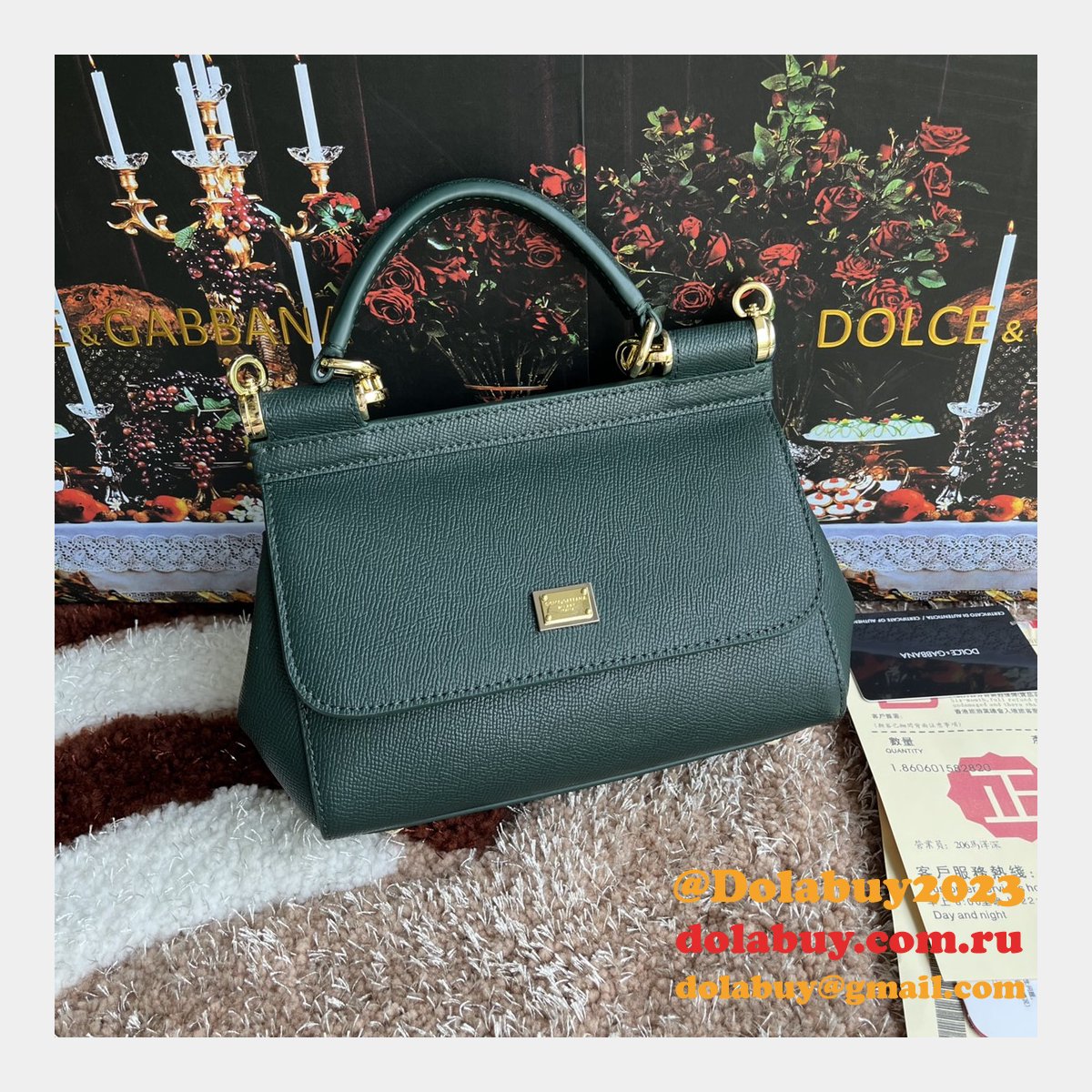 Dolce & Gabbana High Quality Replica 4135 Sicily Bag